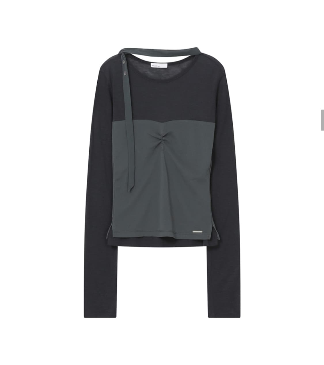 미세키서울 레이어드 롱 슬리브 긴팔티 상품이미지2