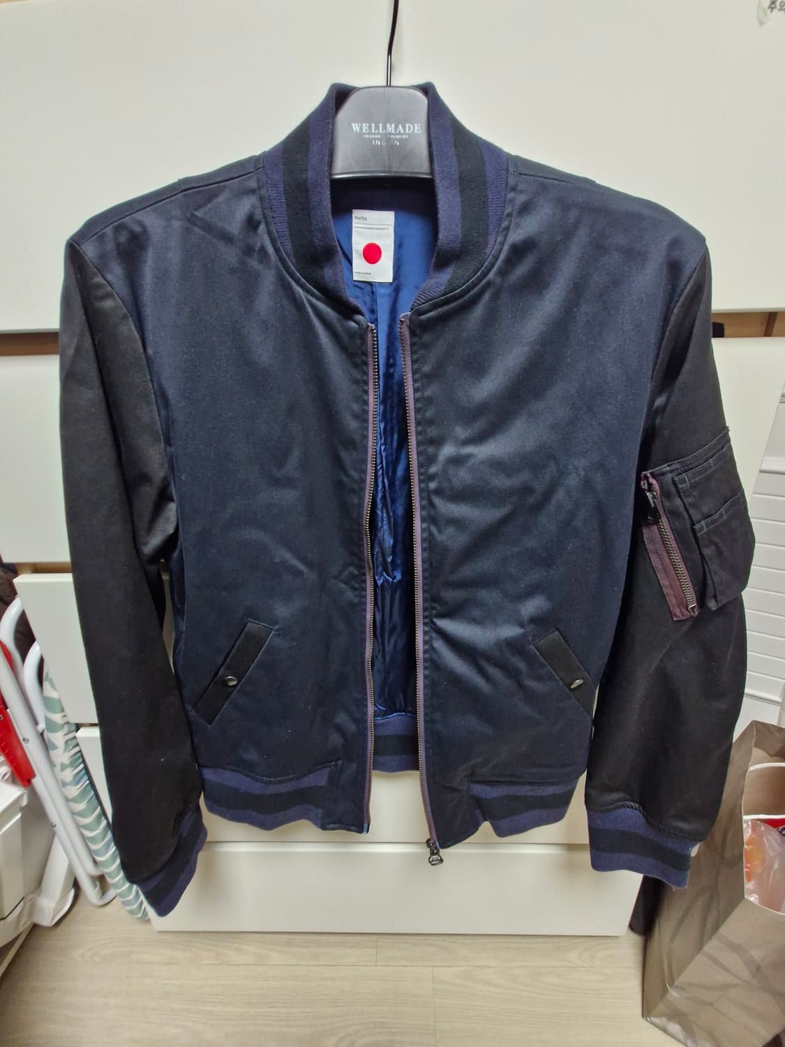 [100] 마카웨어 블루종 에크루 정식제품 made in Japan 상품이미지1