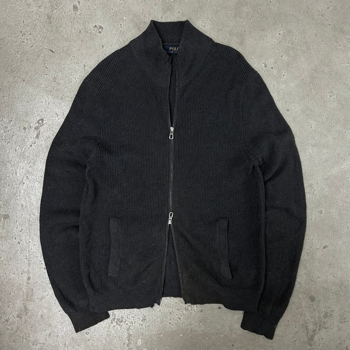 폴로 투웨이 니트집업[1371] 상품이미지1