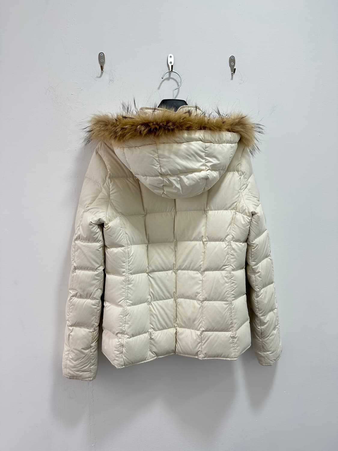 Vintage raccoon fur trimming down paddin 상품이미지7