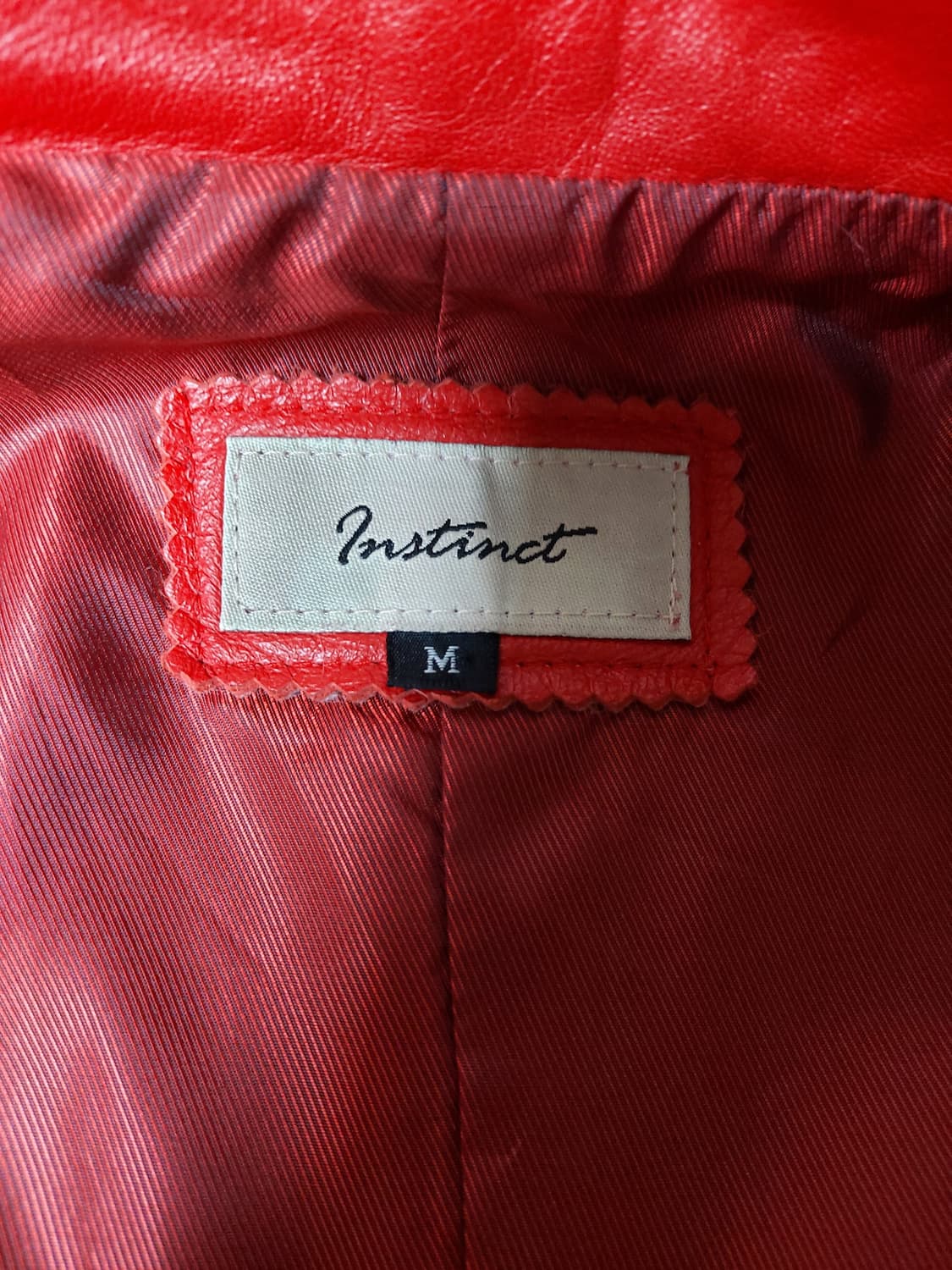 인스팅트(Instinct) 양가죽 자켓 (M)55사이즈 상품이미지7