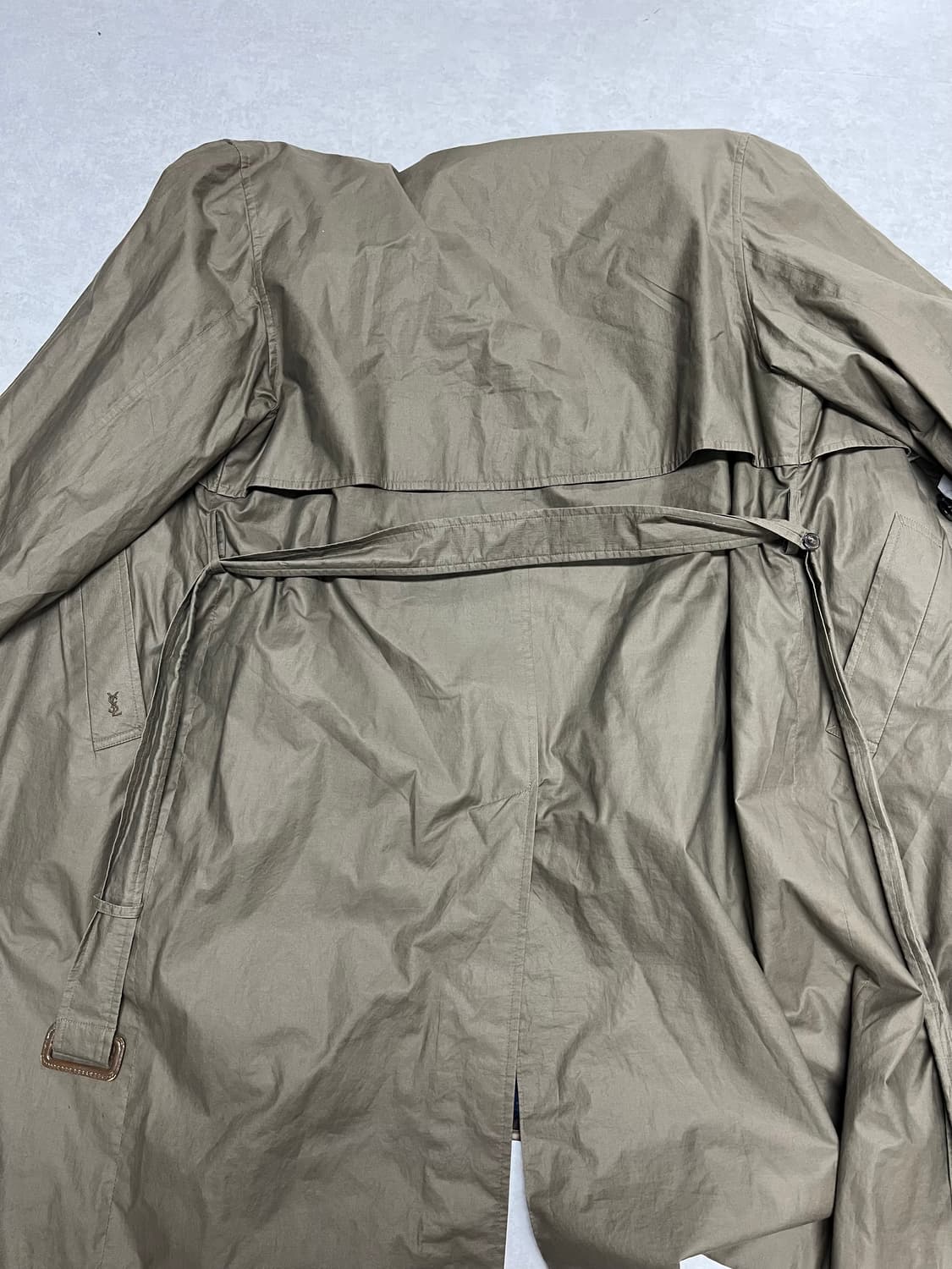 입생로랑 90s YSL 빈티지 트렌치 코드  상품이미지7