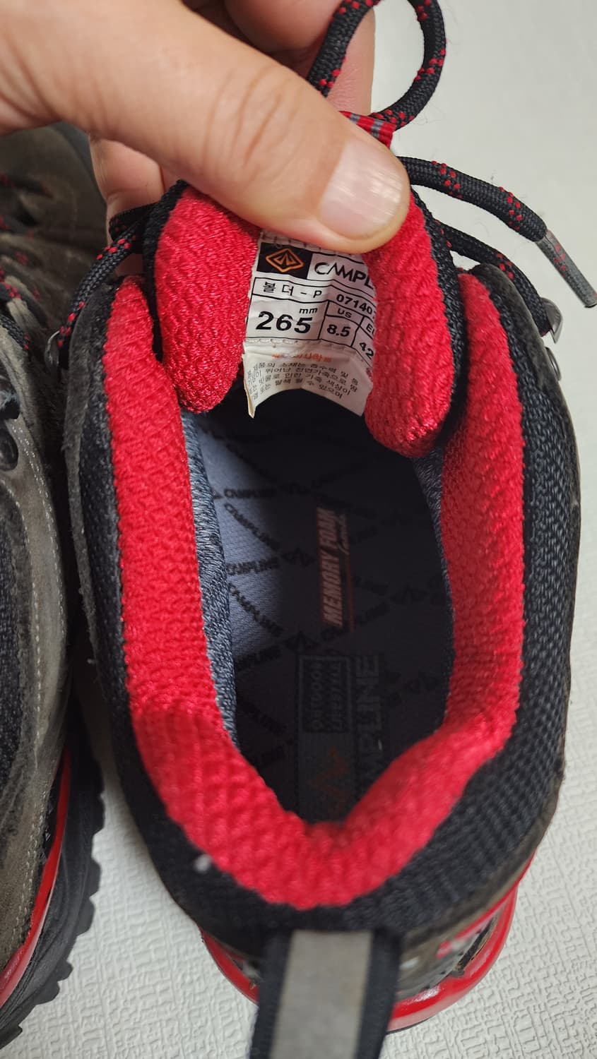 캠프라인 볼더-P 고어텍스 등산화 265 상품이미지6