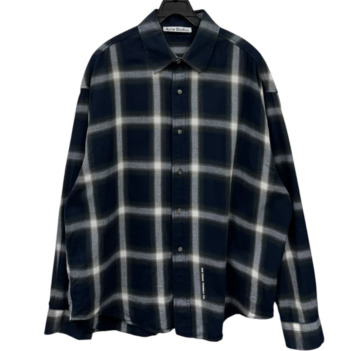 아크네스튜디오 버튼업 체크셔츠    상품이미지1