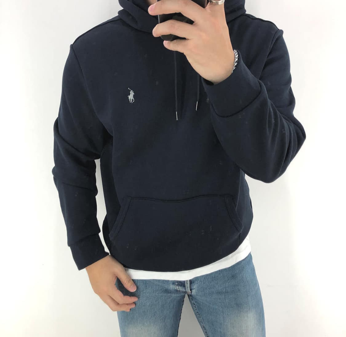 폴로 후드티 XL 상품이미지5