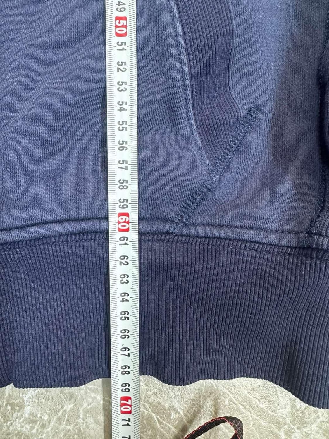 폴로 랄프로렌 00s 써멀 와플 맨즈라인 네이비 후드집업(L) 상품이미지7