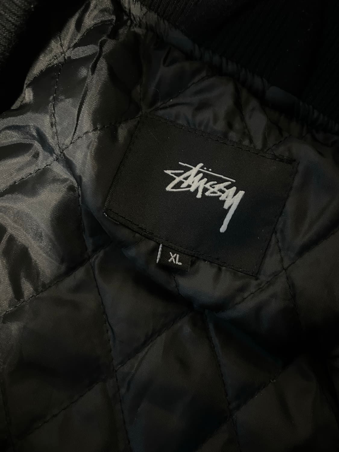 스투시 x CDG 꼼데 바시티 자켓 XL 상품이미지9