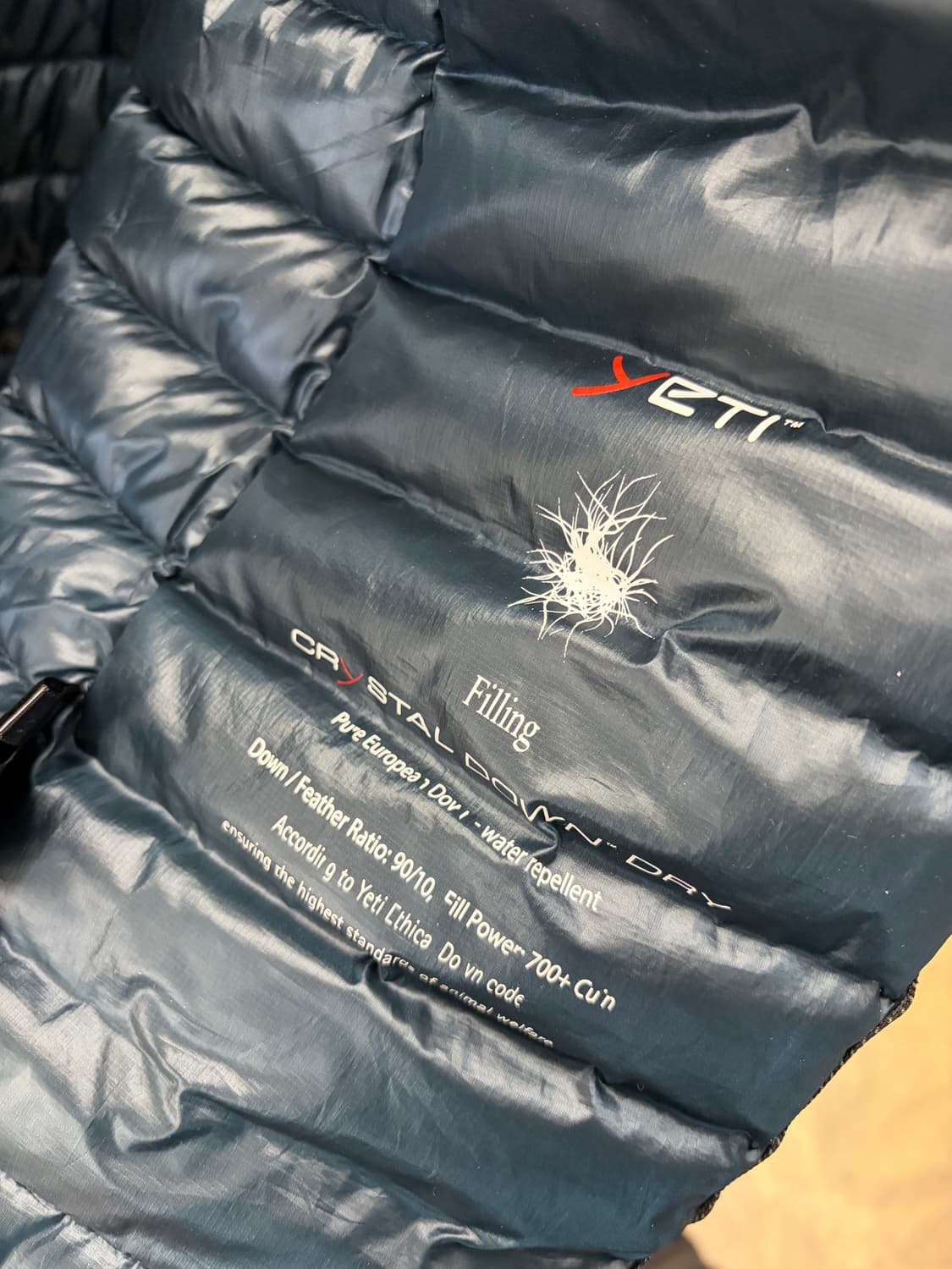 YETI 여성 후드 패딩 점퍼 그레이 L 상품이미지6