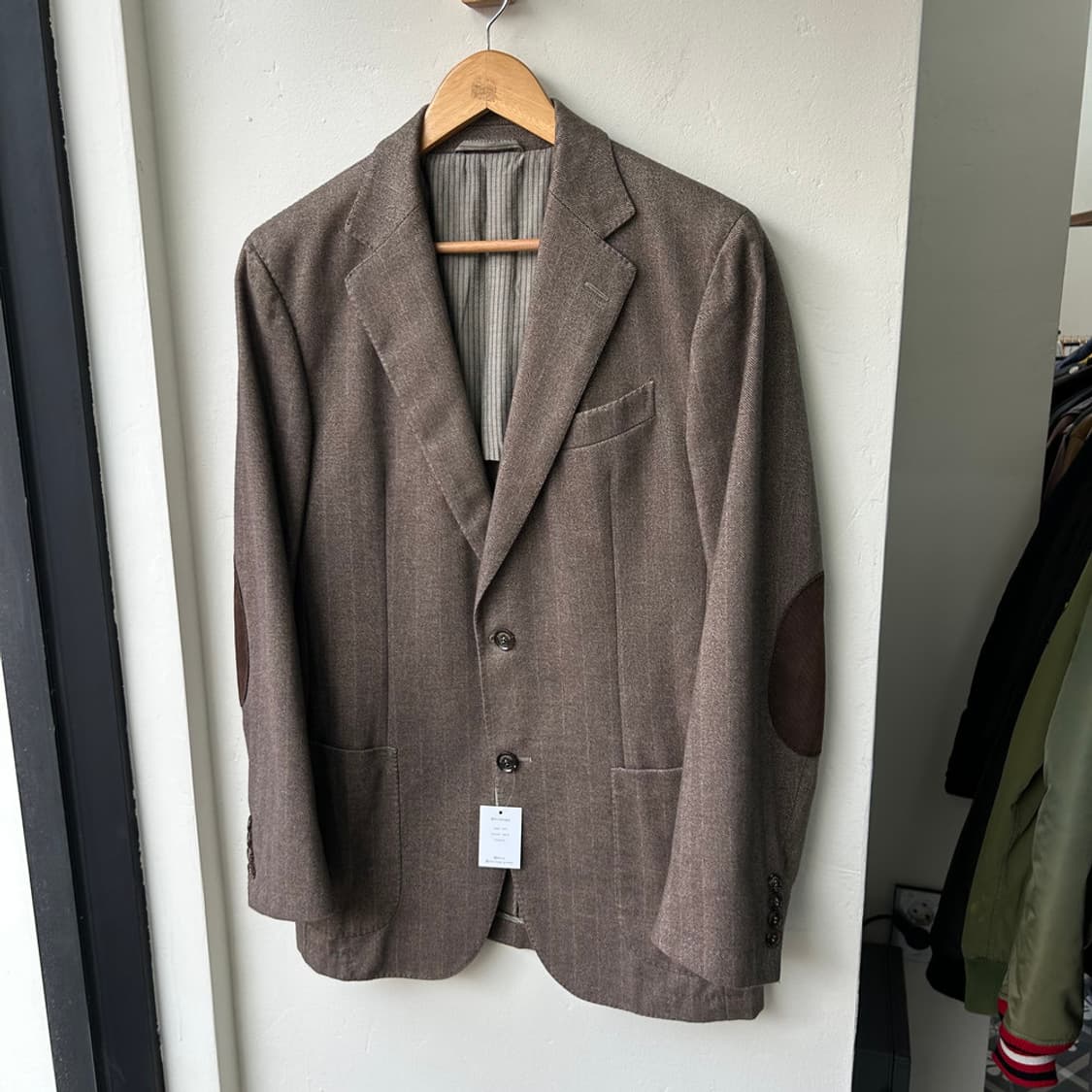 16424 - 에르메네질도 제냐 헤링본 블레이저 자켓 (48R) 상품이미지2