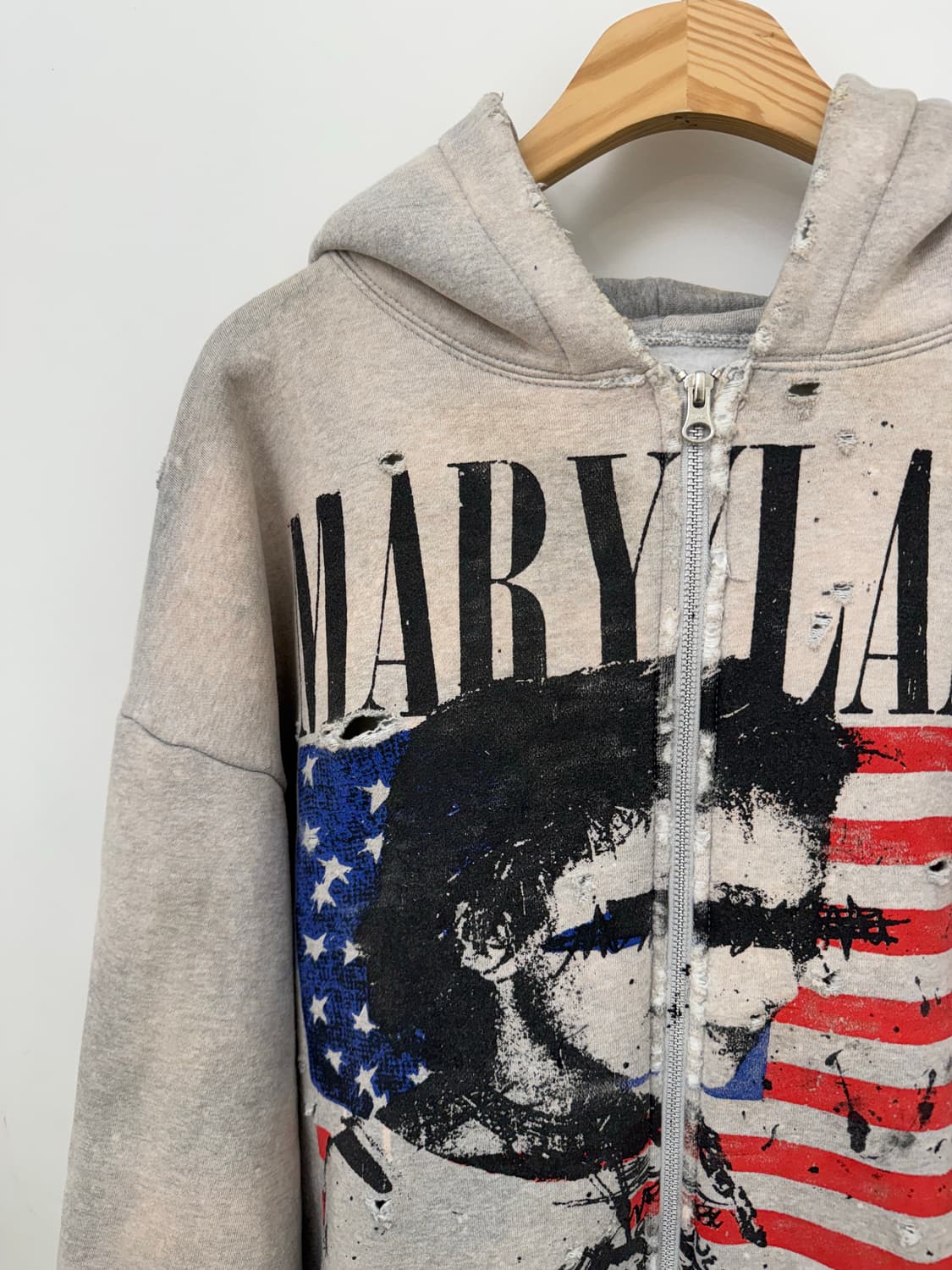 빈티지 후드집업(기모) 상품이미지2