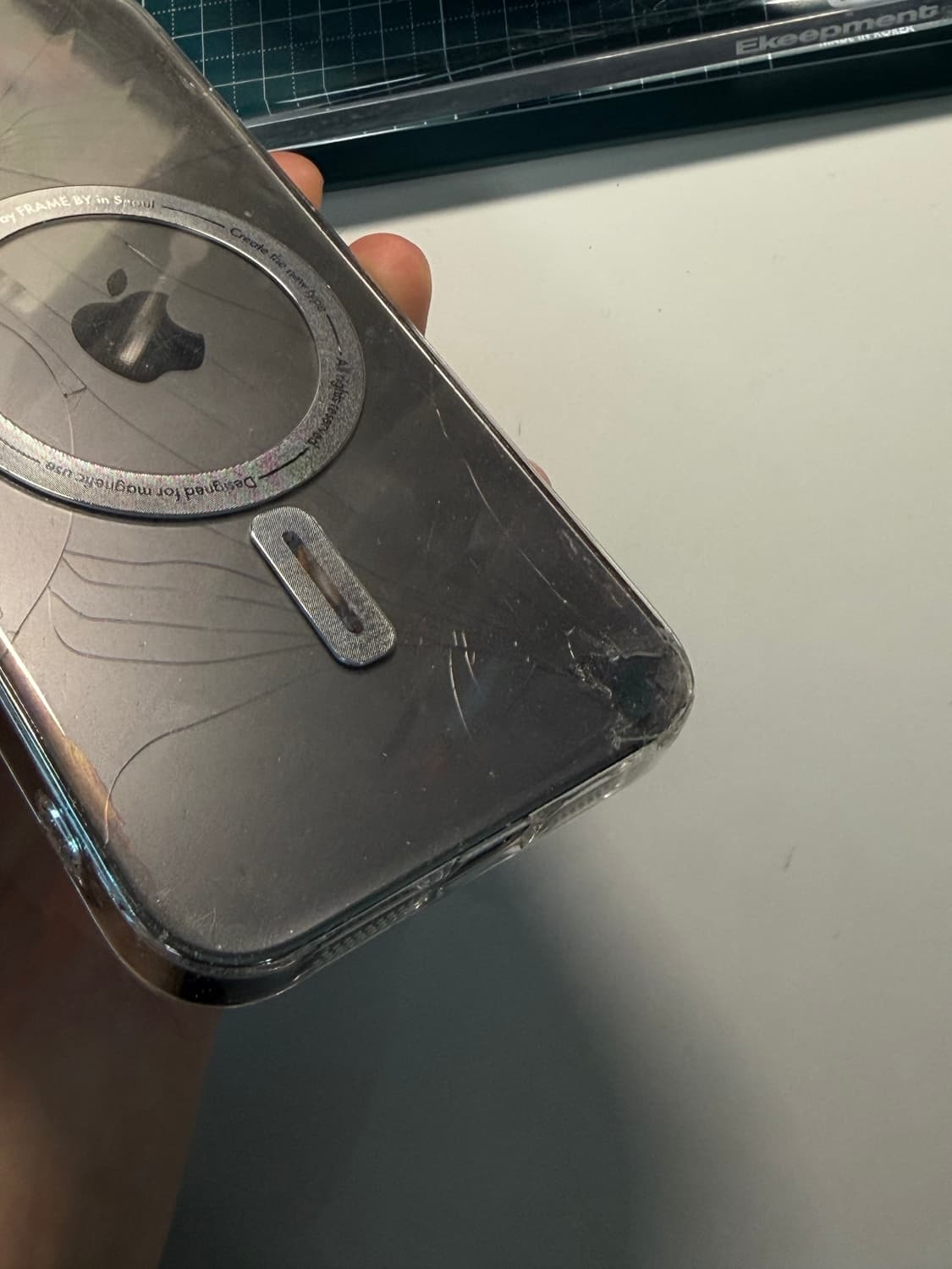 아이폰 12 프로 판매(앞 뒤 액정 파손) 상품이미지5