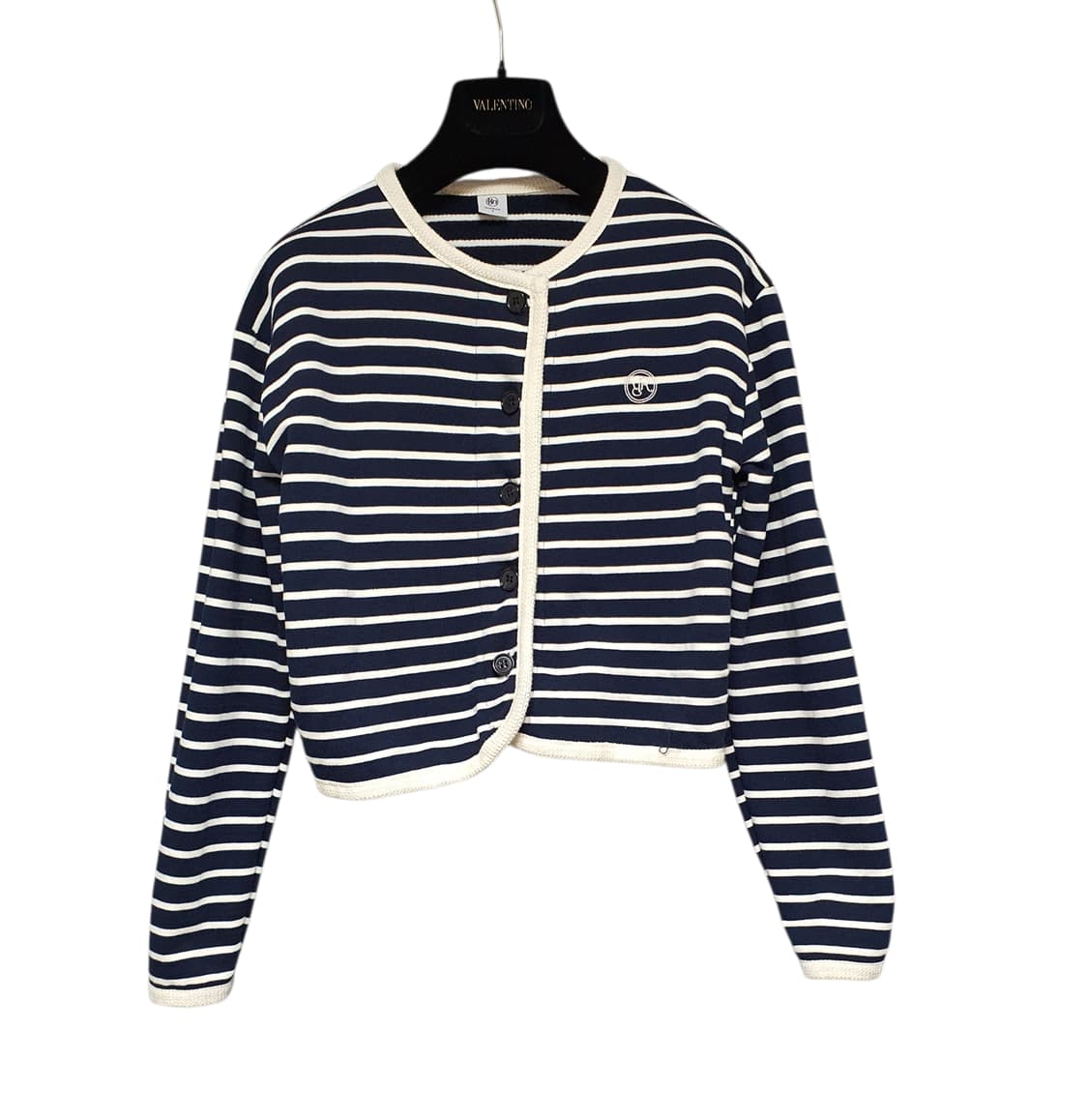 론론 스트라이프 가디건 F 상품이미지1