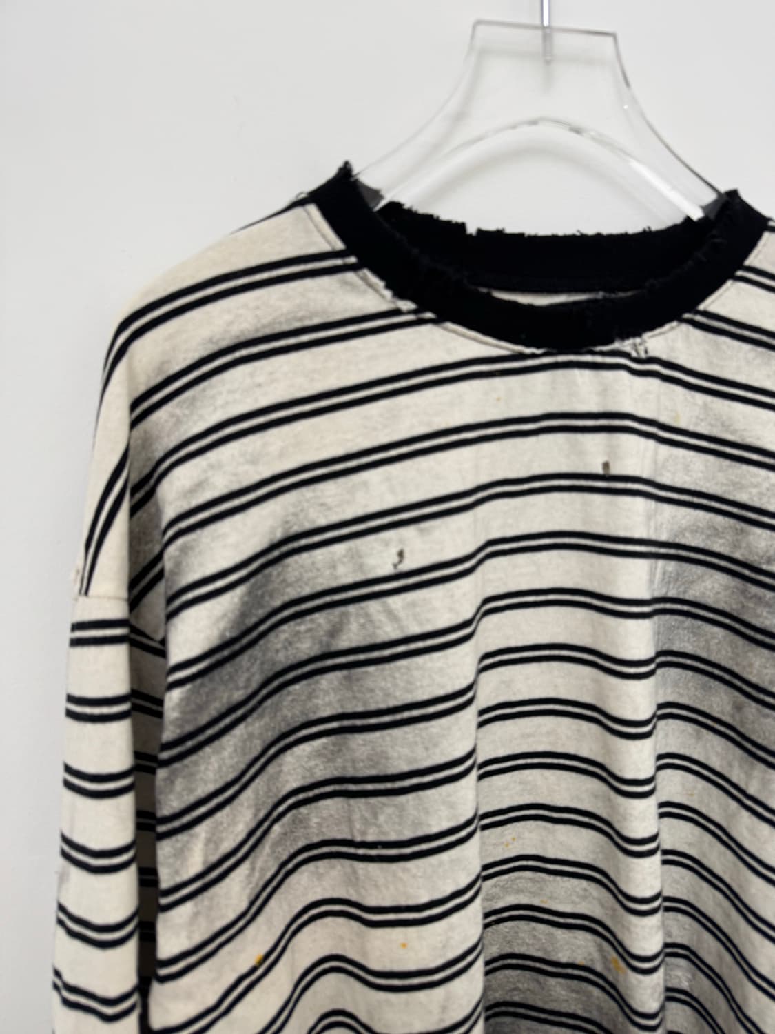 빈티지 레이어드 워싱긴팔 상품이미지3