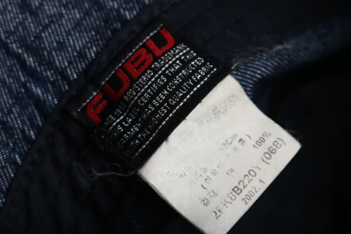 00's 후부 데님 버킷햇 상품이미지6