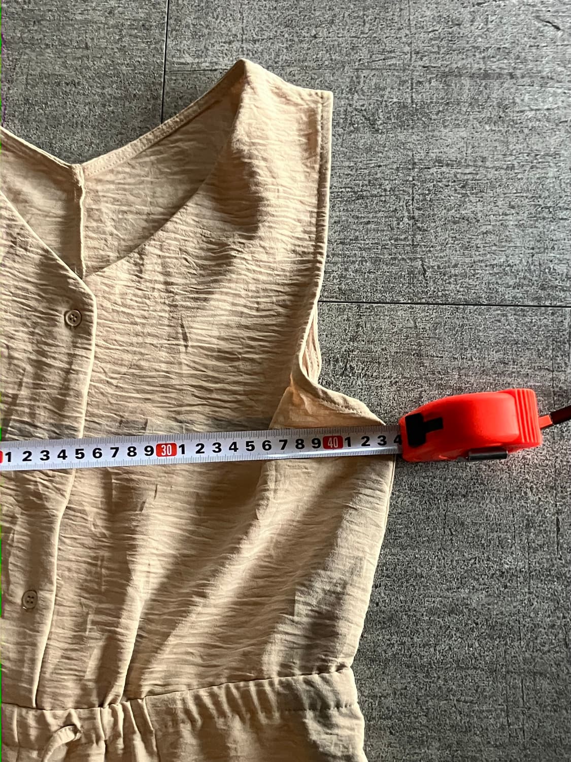 일본빈티지 하구미모리걸 할메카지 린넨 와이드점프수트 상품이미지2