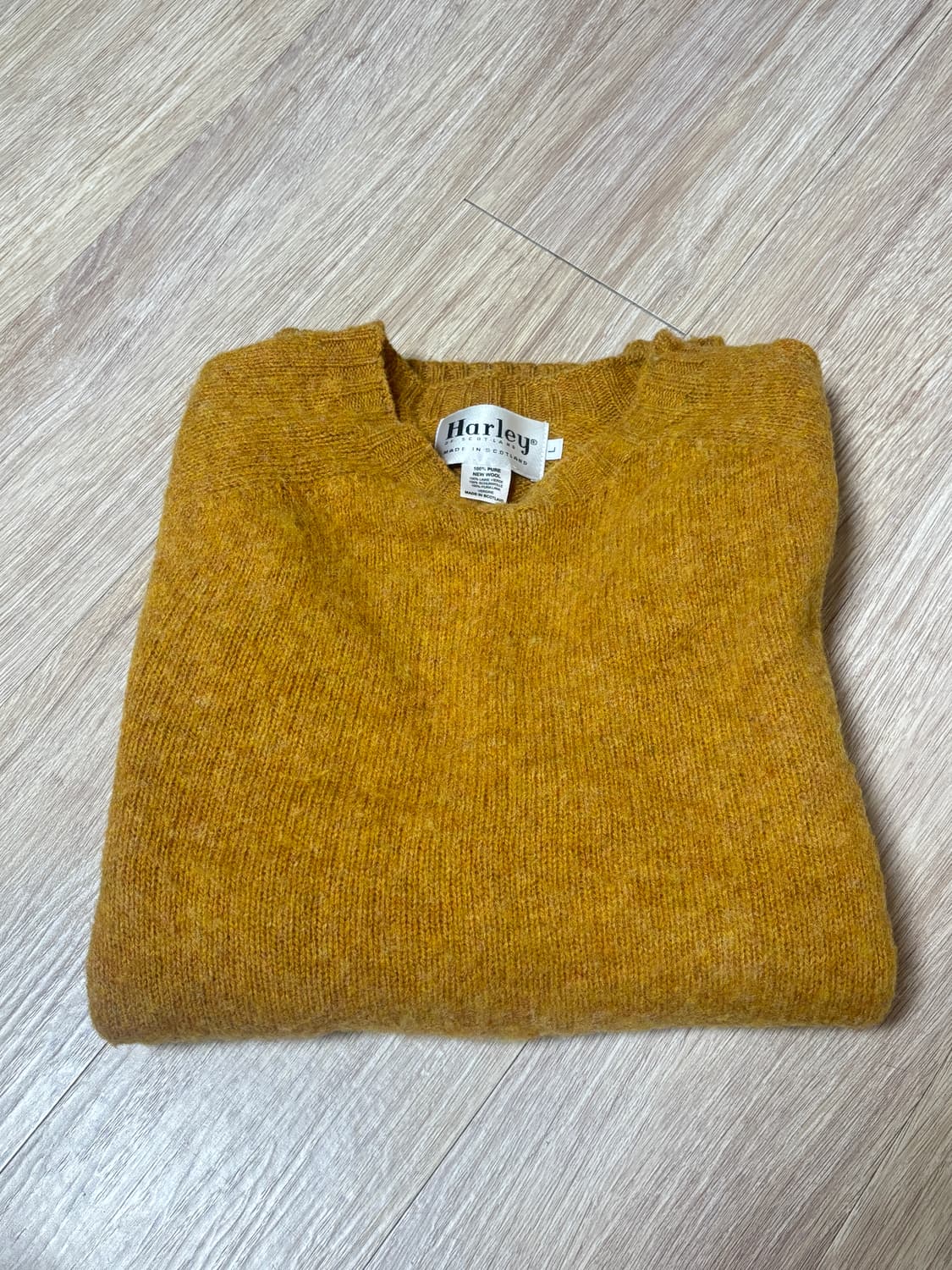 할리오브스코틀랜드 쉐기독 니트 L 상품이미지2