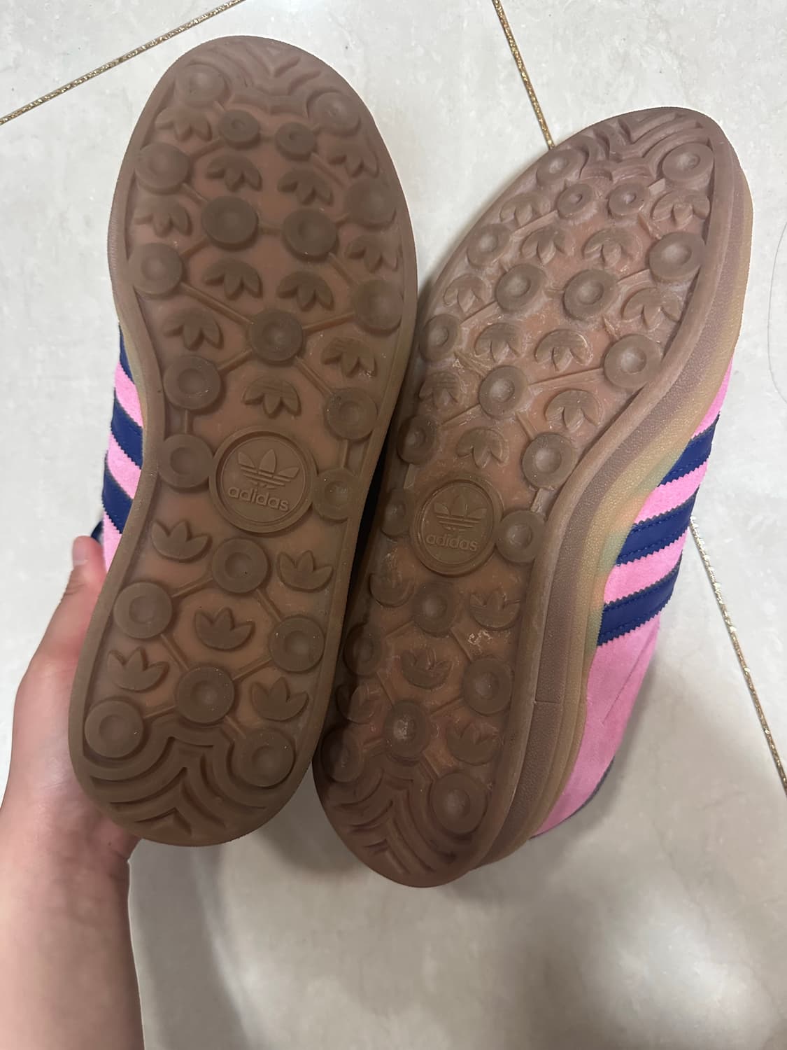 아디다스 가젤 볼드 핑크 글로우 빅토리 블루 상품이미지5