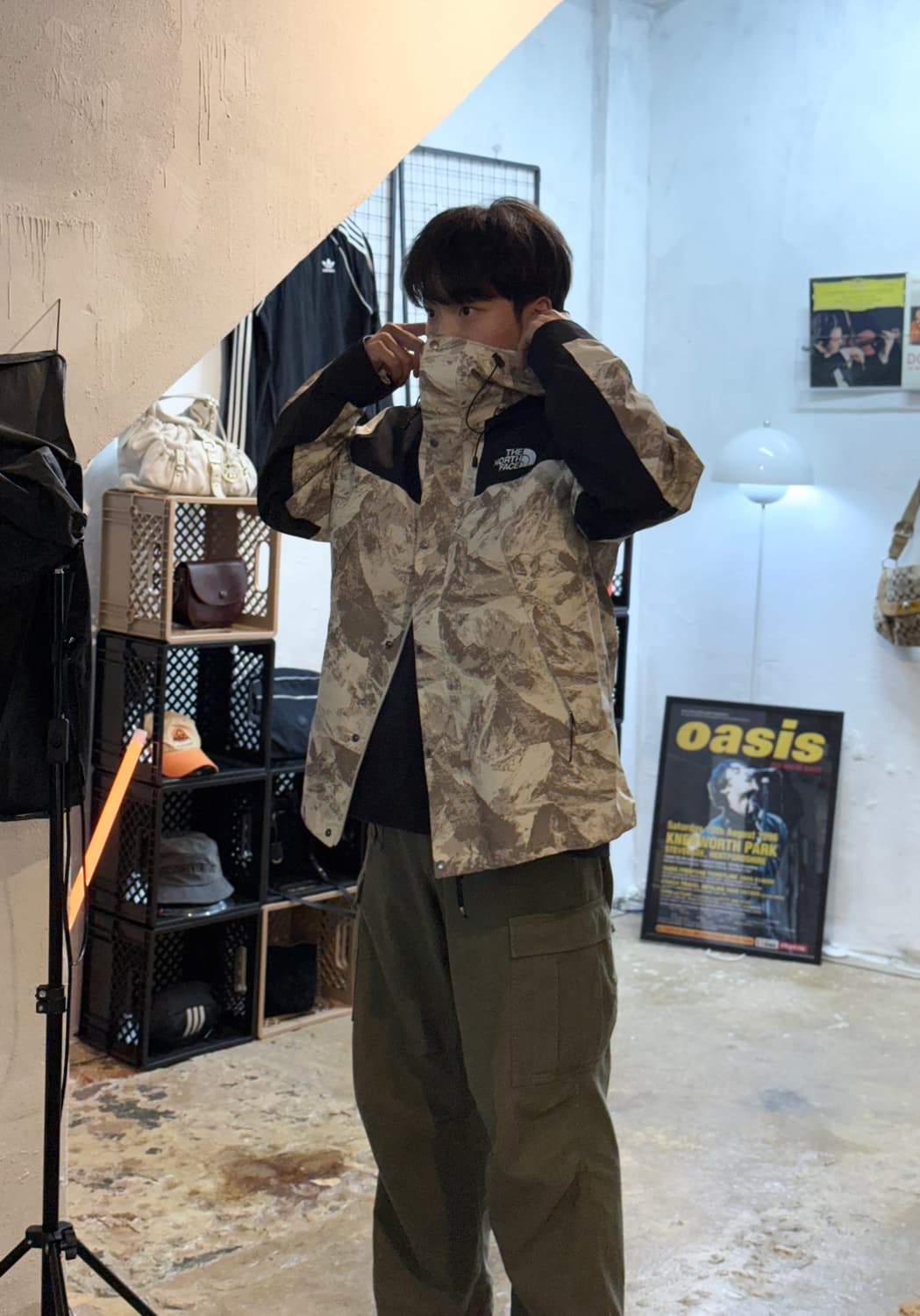 노스페이스 23 FW 노벨티 고어텍스 옥스포드탄 상품이미지1