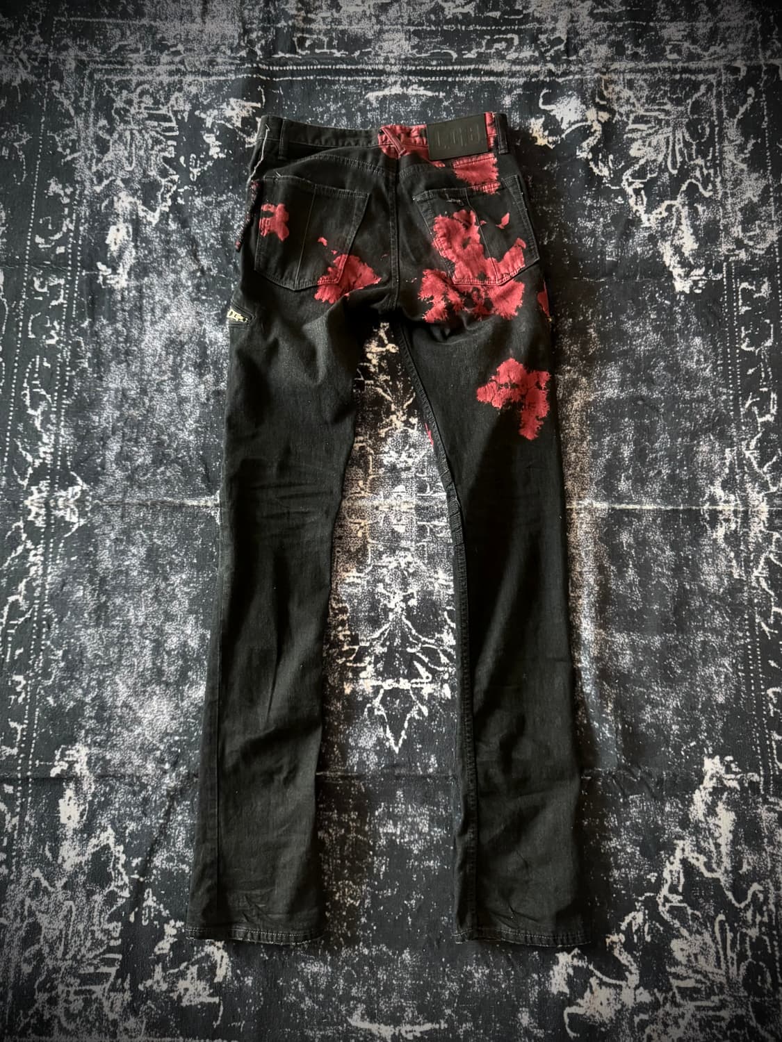 L.G.B Crash Processed Paint Denim 상품이미지2