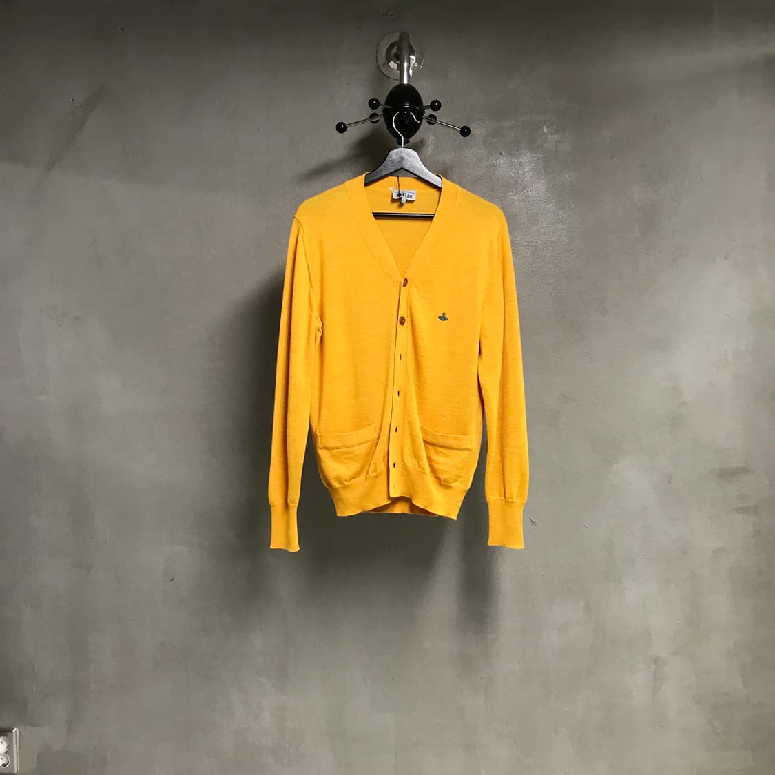 비비안웨스트우드 맨 가디건 옐로 S 상품이미지1