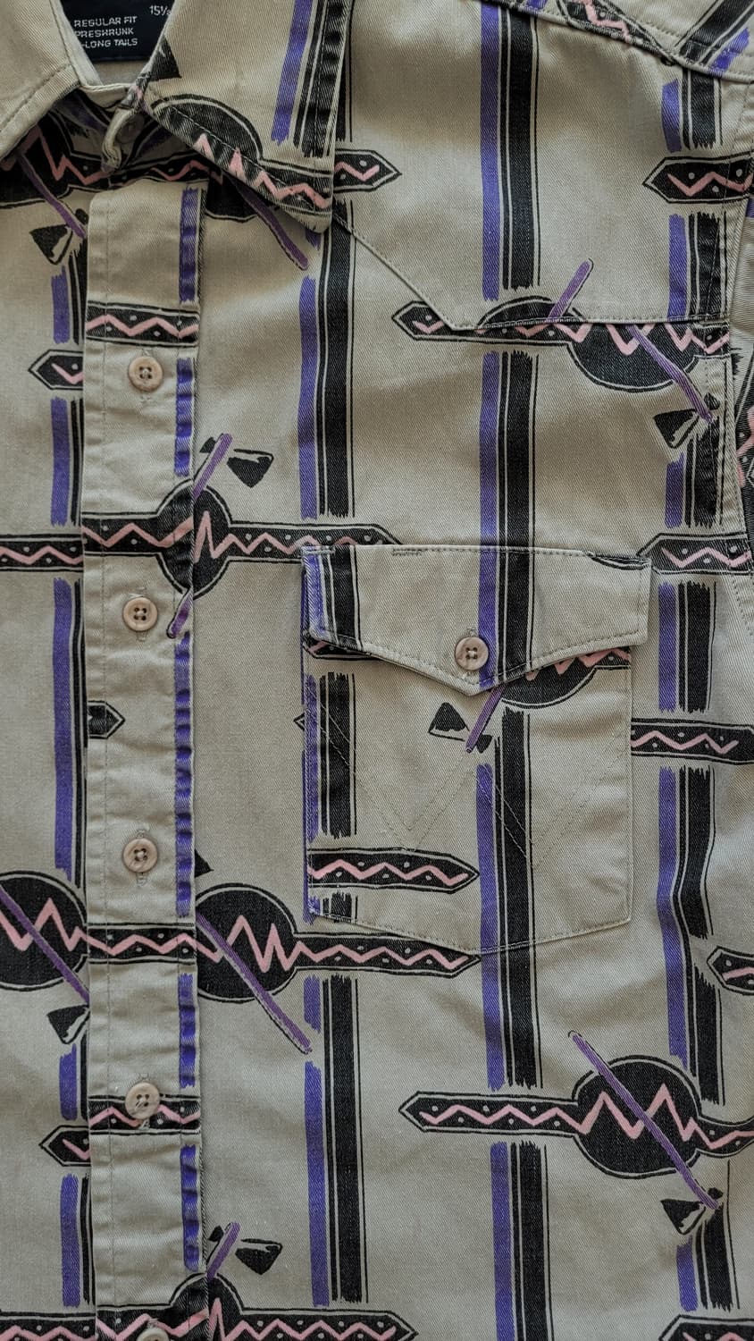 랭글러 웨스턴 셔츠 상품이미지3