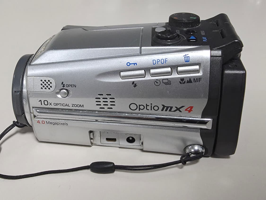 펜탁스 옵티오 MX4 빈티지 디지털캠코더 (하자) 상품이미지2