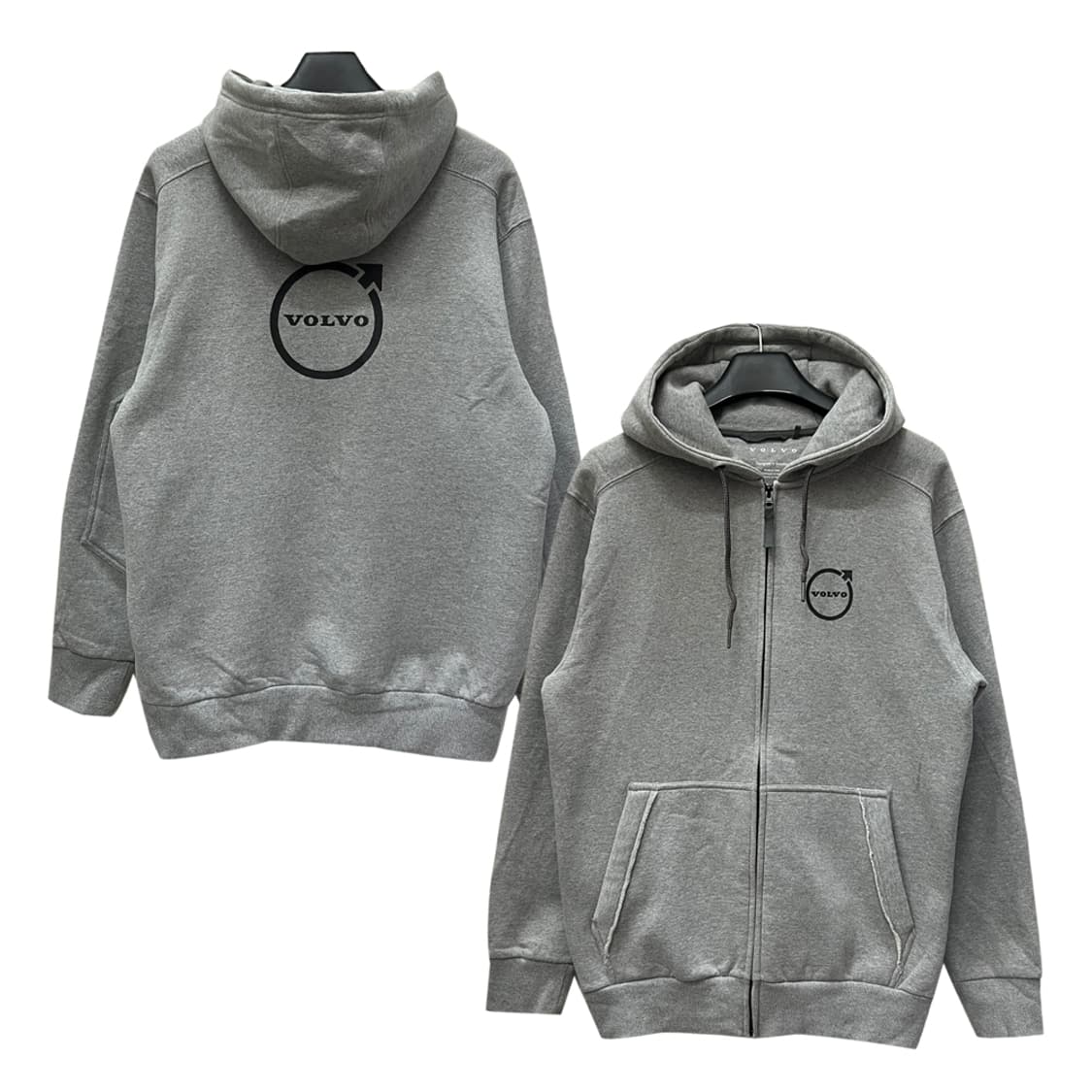 VOLVO 볼보 오피셜 백로고 후드 집업 L 상품이미지1