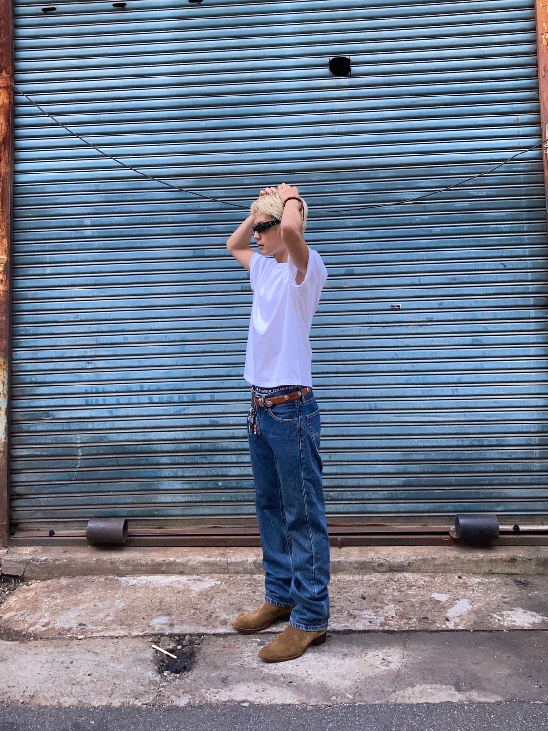 헤비 코튼 반팔 빈티지 반팔 흰색 기본 반팔 블랙 반팔 크롭반팔 상품이미지2