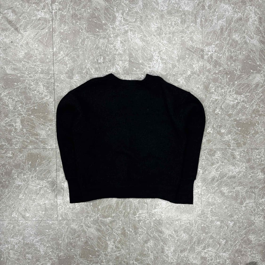 라코스테 울 100% 블랙 걸즈 니트 가디건(95) 상품이미지3