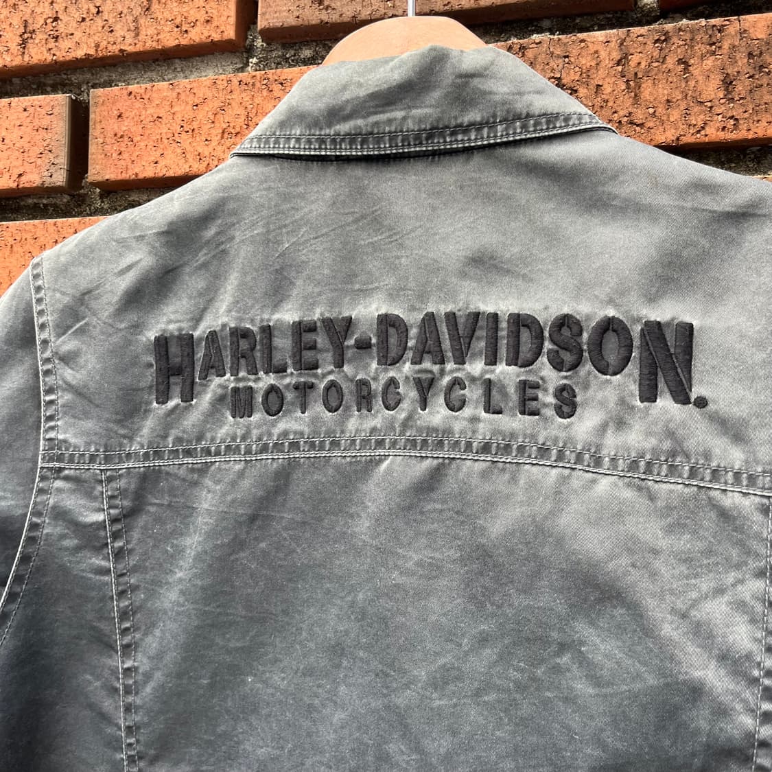 할리데이비슨 나일론 트러커 자켓 (100-105) 상품이미지4