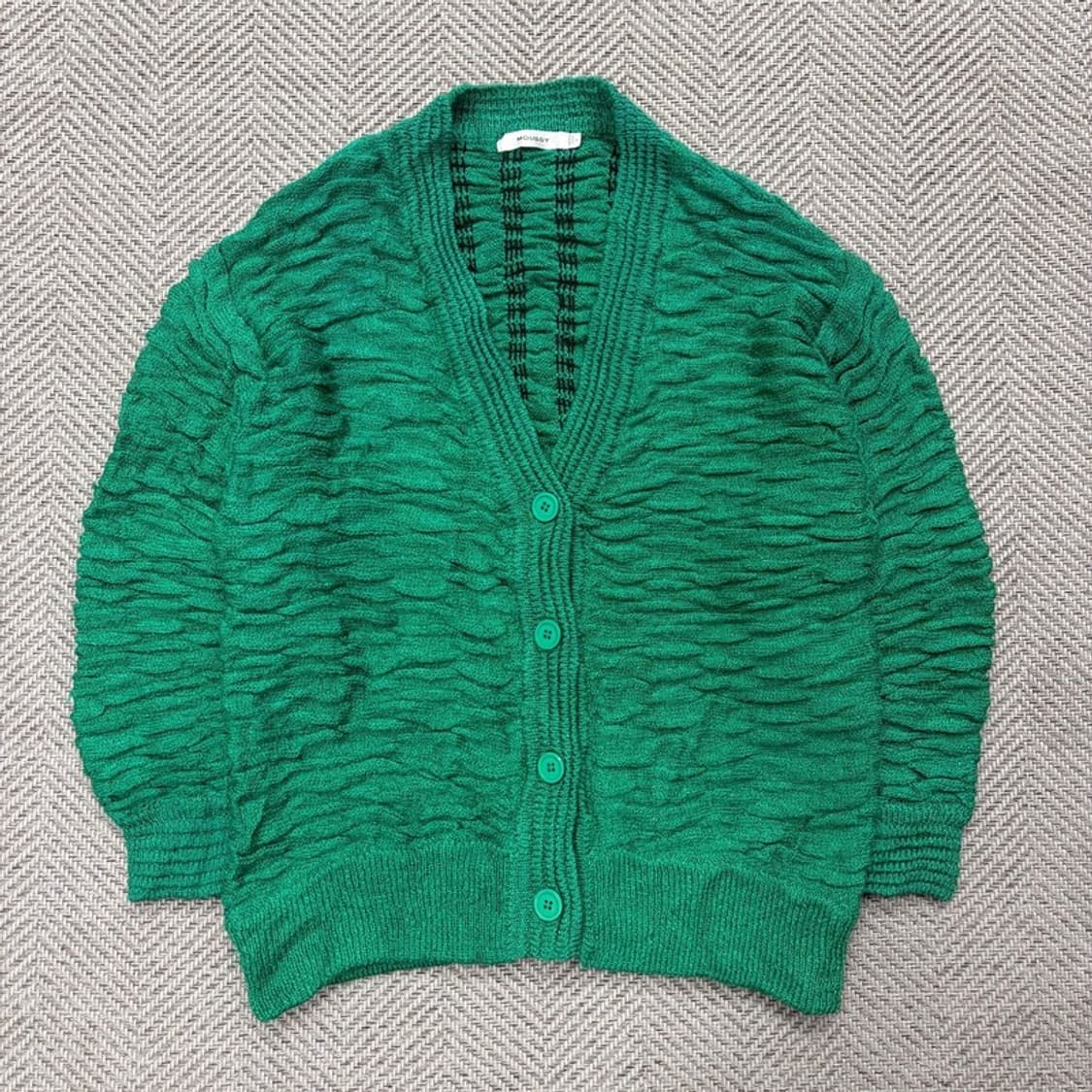 마우지 웨이브 니트 가디건 v2126 상품이미지1