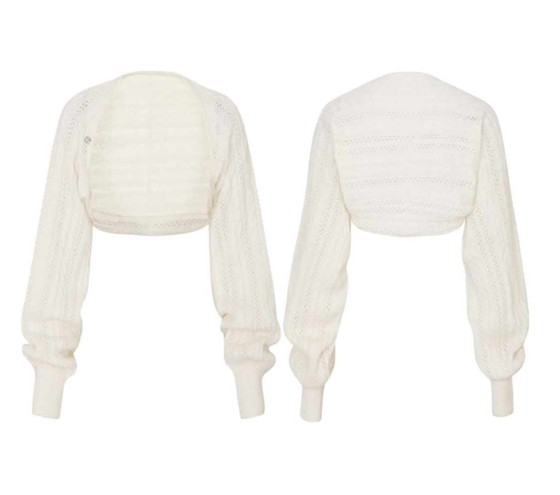 페인오어플레져 에코 볼레로 아이보리 상품이미지1