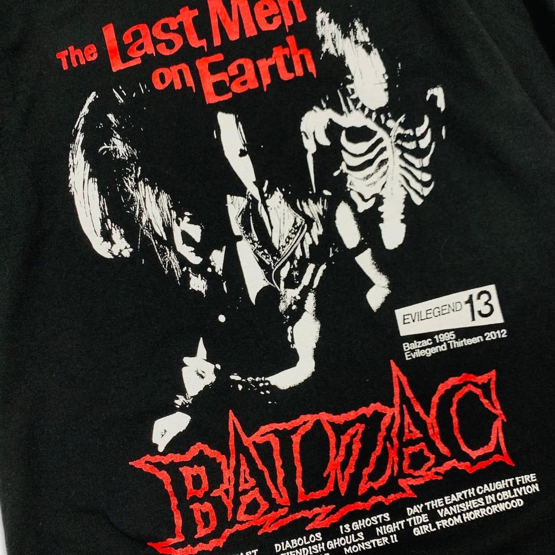 Balzac horror funk band Tee 상품이미지2