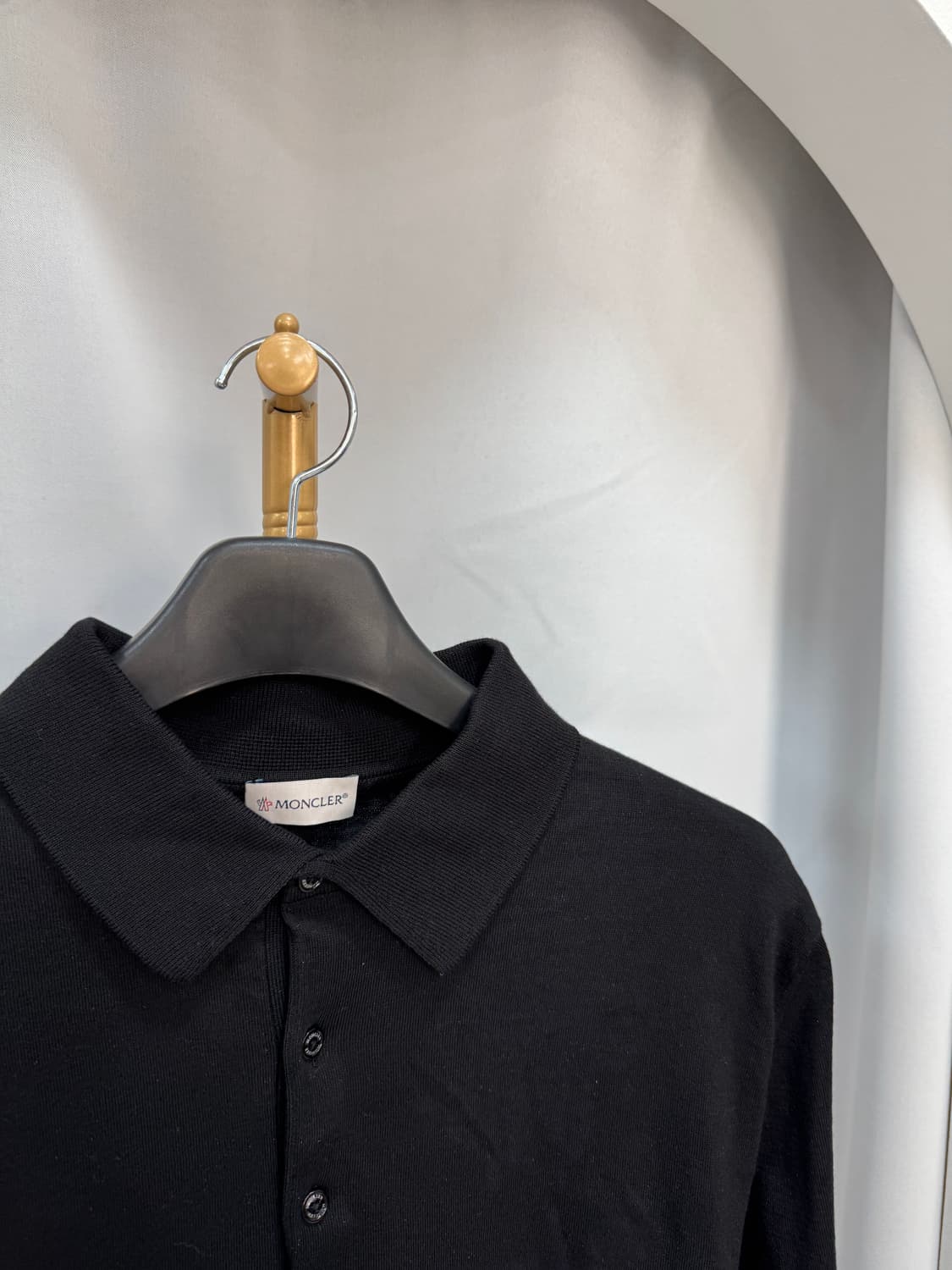 몽클레어 PK 폴로 카라 니트 반팔 XXL 상품이미지2