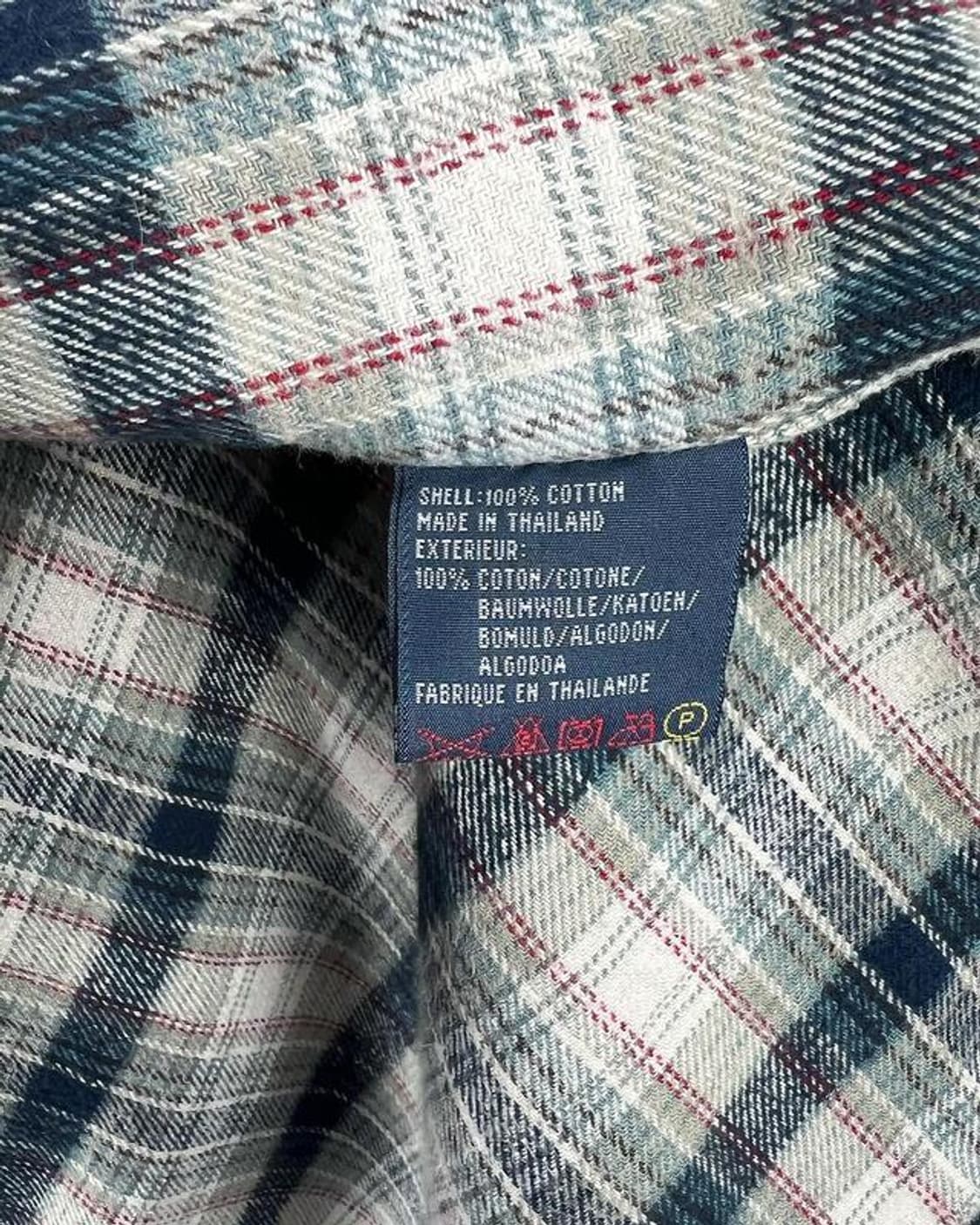 폴로 랄프로렌 네이비 포니로고 코튼 더플 코트. 상품이미지6