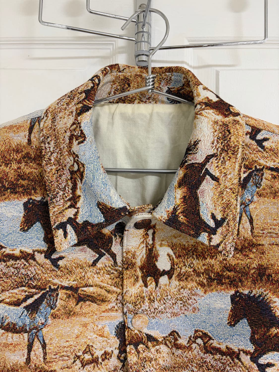 STU Western Horse Embroidery Jacquard Ja 상품이미지4