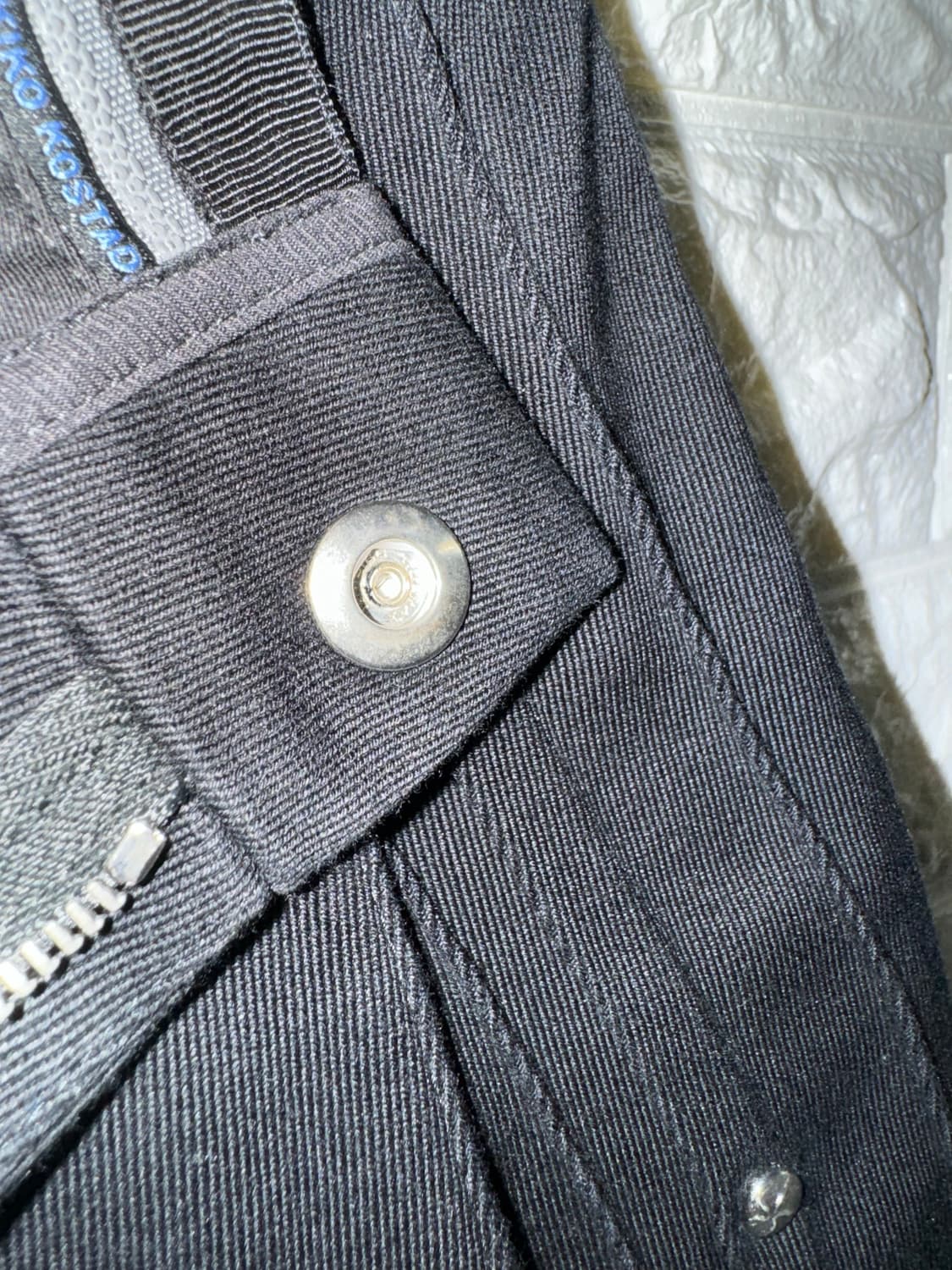 키코 코스타디노브 찰로바 트라우저 팬츠 블랙 46 상품이미지5