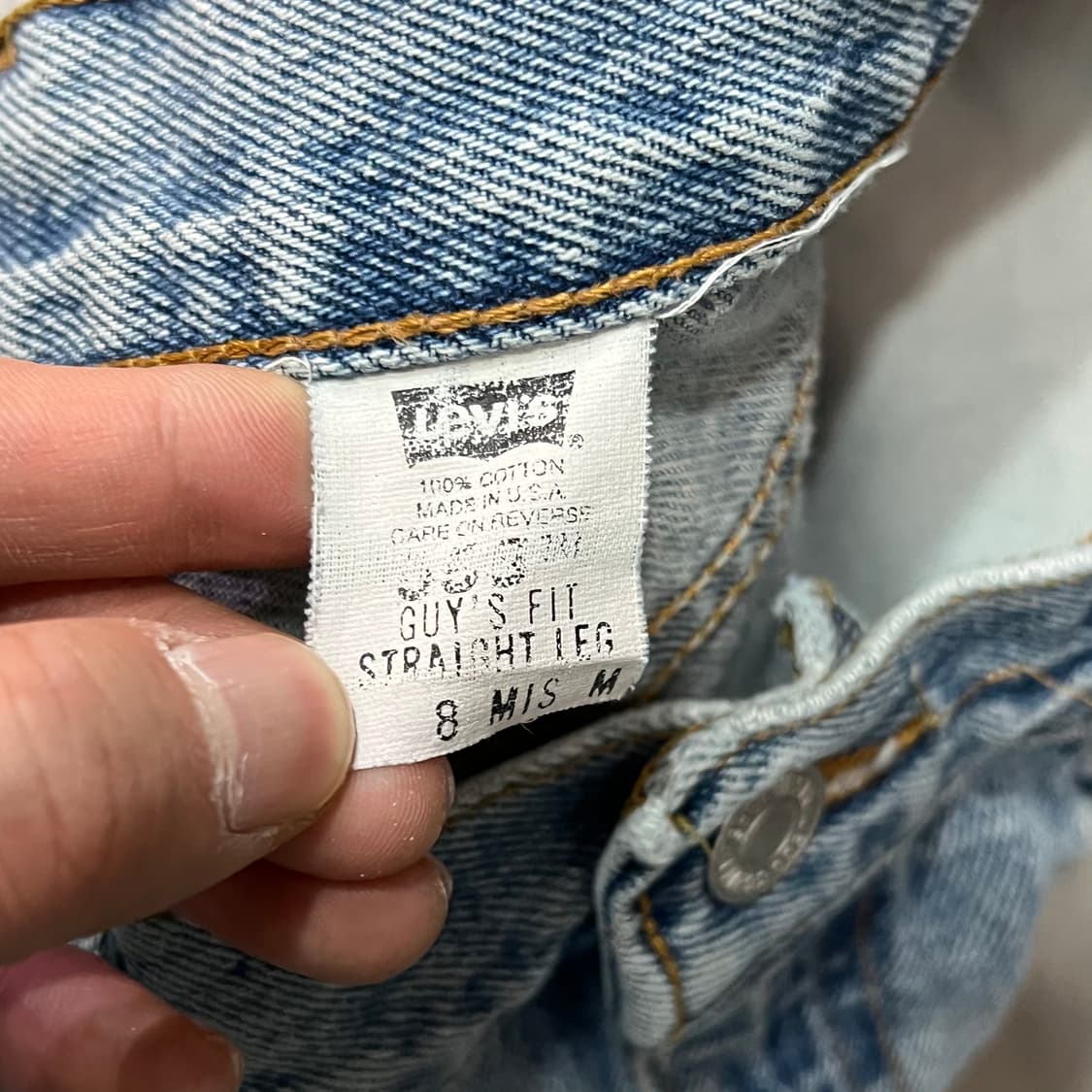  USA 리바이스 555 데님 팬츠 y14712 상품이미지6