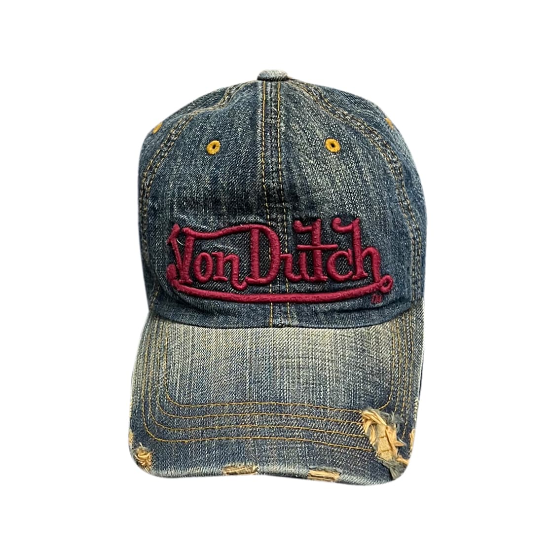 본더치 빈티지 데님 볼캡 모자 상품이미지2
