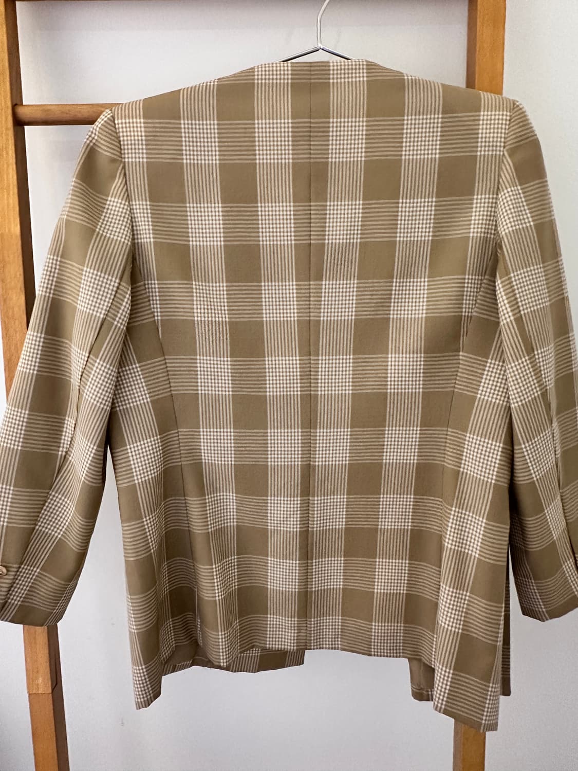 썸머 울 체크 자켓(일본빈티지) 상품이미지9