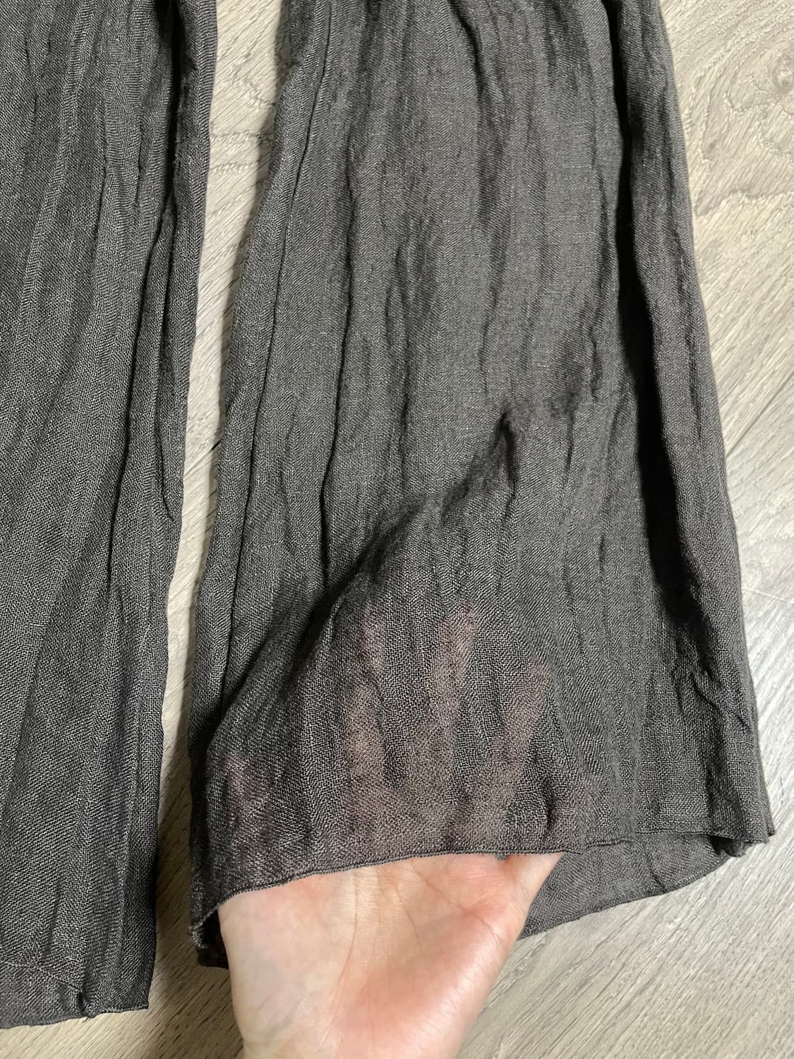 ZARA 자라 banding linen pleats pants 상품이미지8