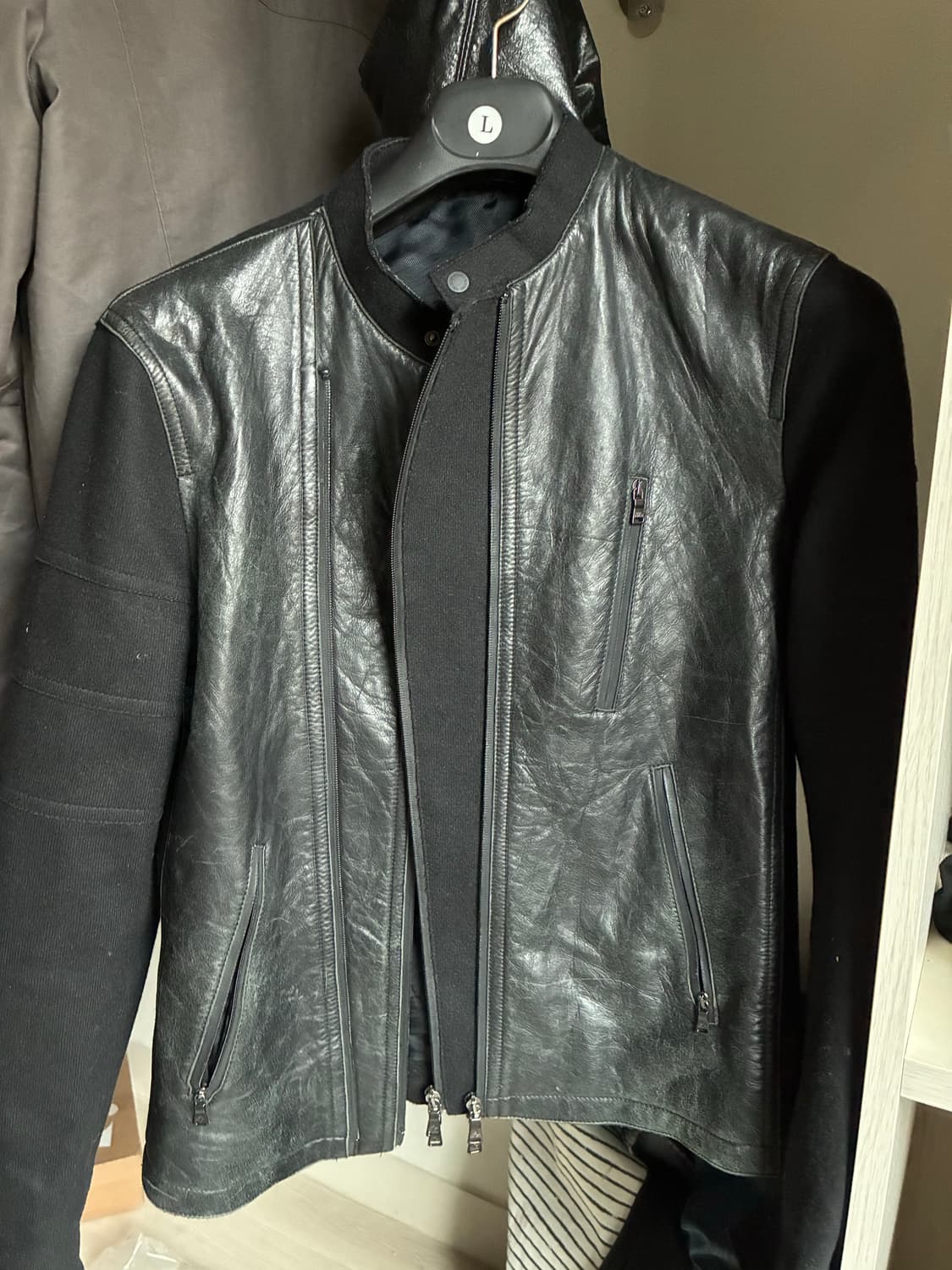 Neil barrett 2way leather jk 상품이미지2