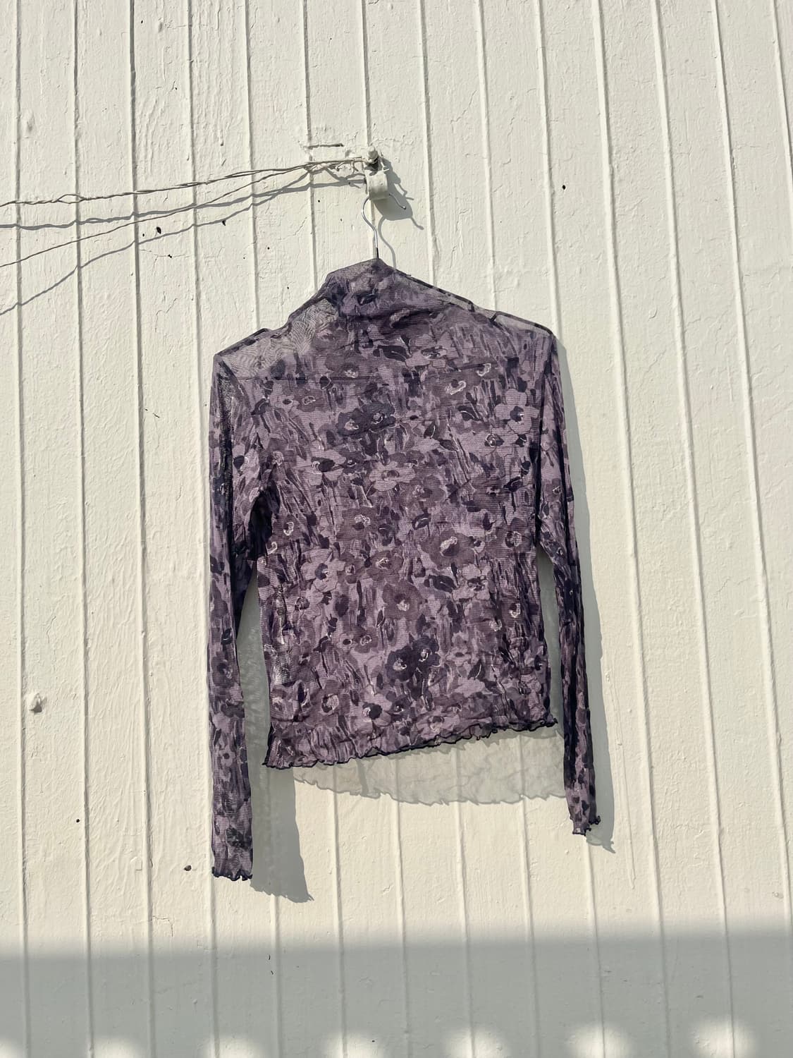 Purple Mesh Top 퍼플 메쉬 탑 상품이미지6