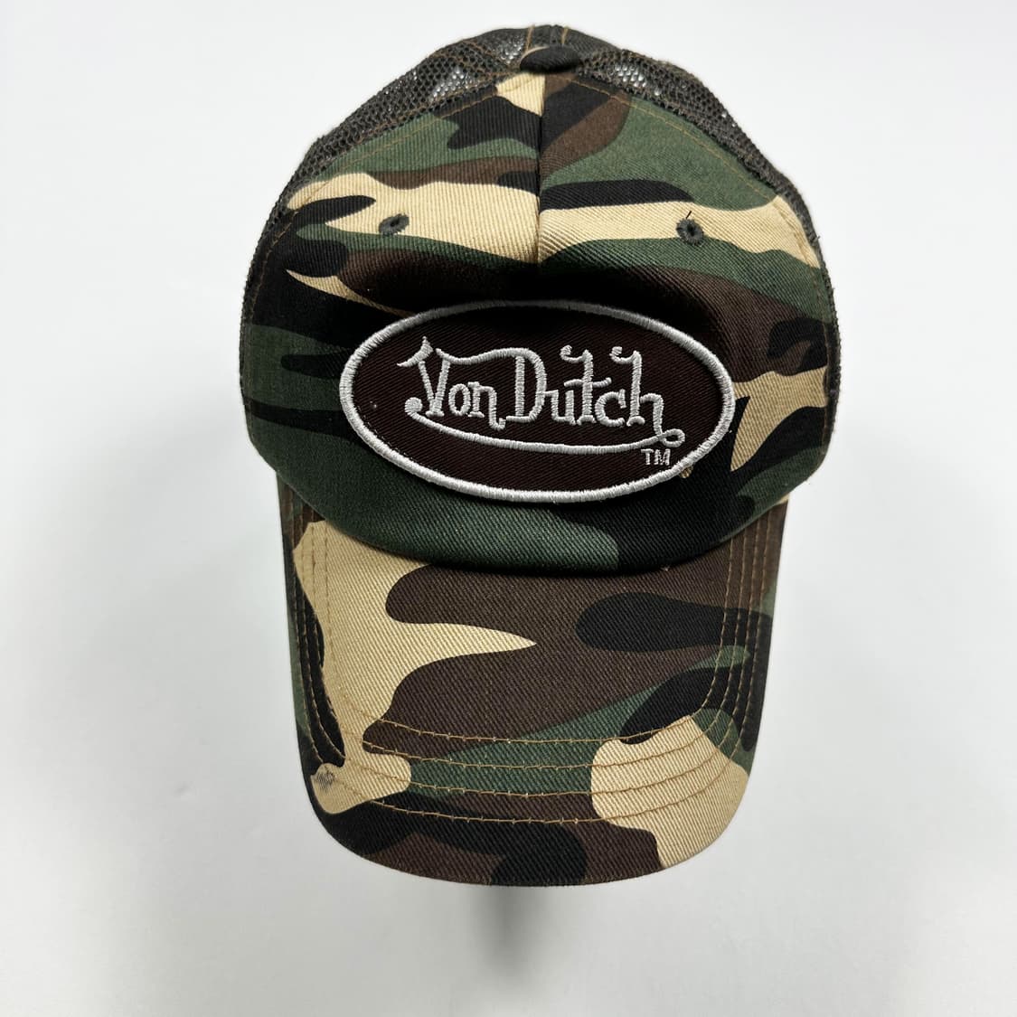 본더치 OG y2k 밀리터리 카모 메쉬캡 상품이미지2