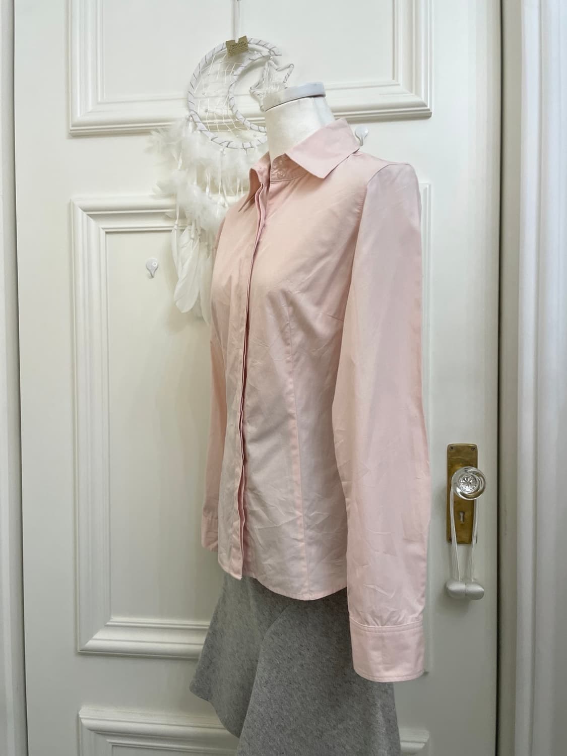 beige pocket basic cardigan&pink basic s 상품이미지9
