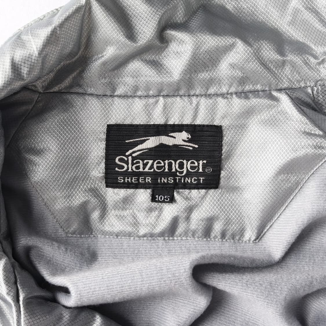 Slazenger 빈티지 실버 바람막이 XL 상품이미지6