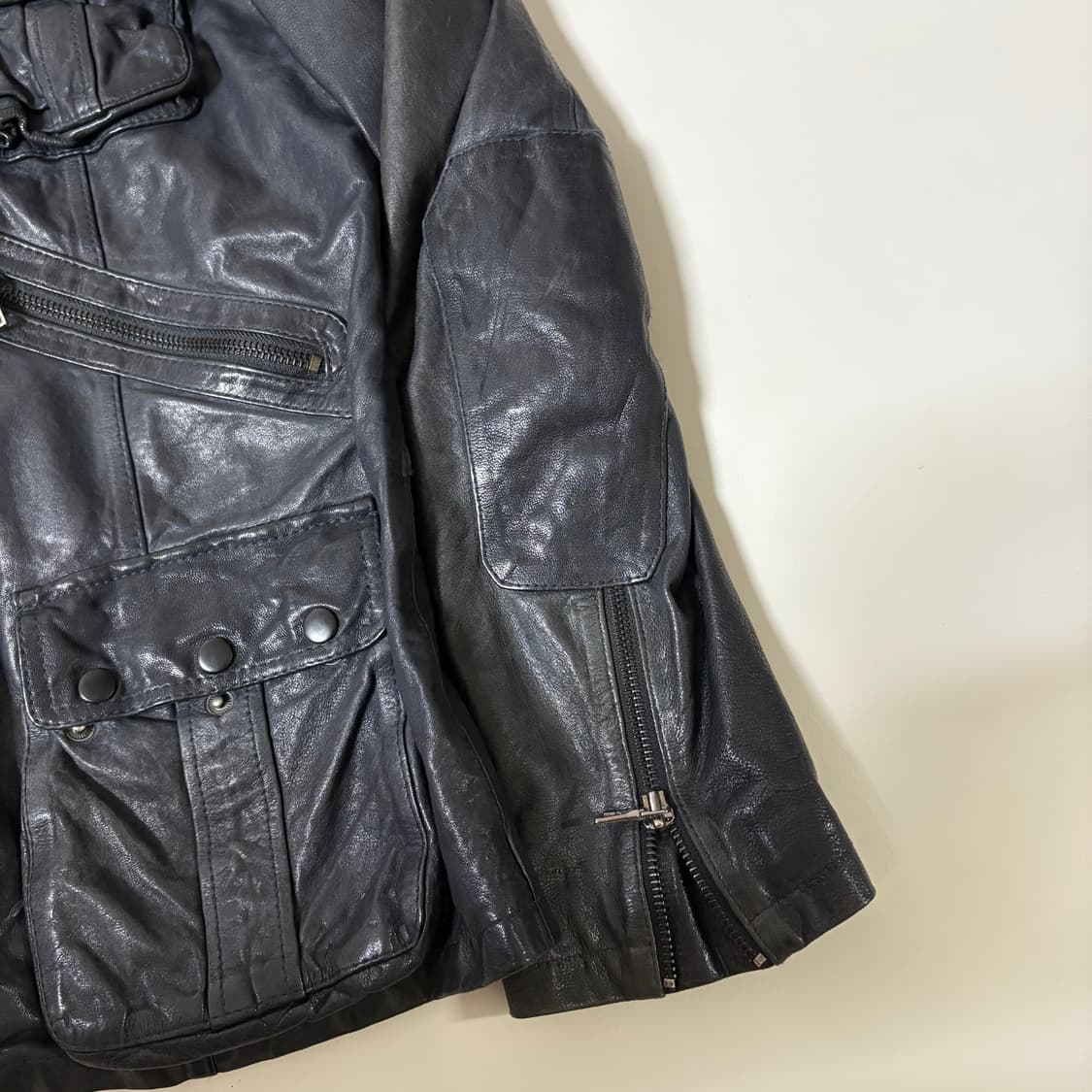 [50]이태리 가죽자켓 상품이미지4