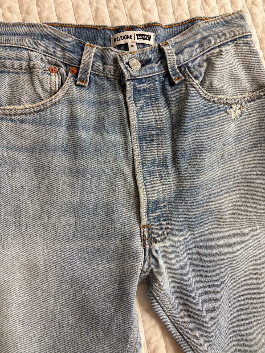 리던 리바이스 하이라이즈앵클크롭 24 새상품  상품이미지2