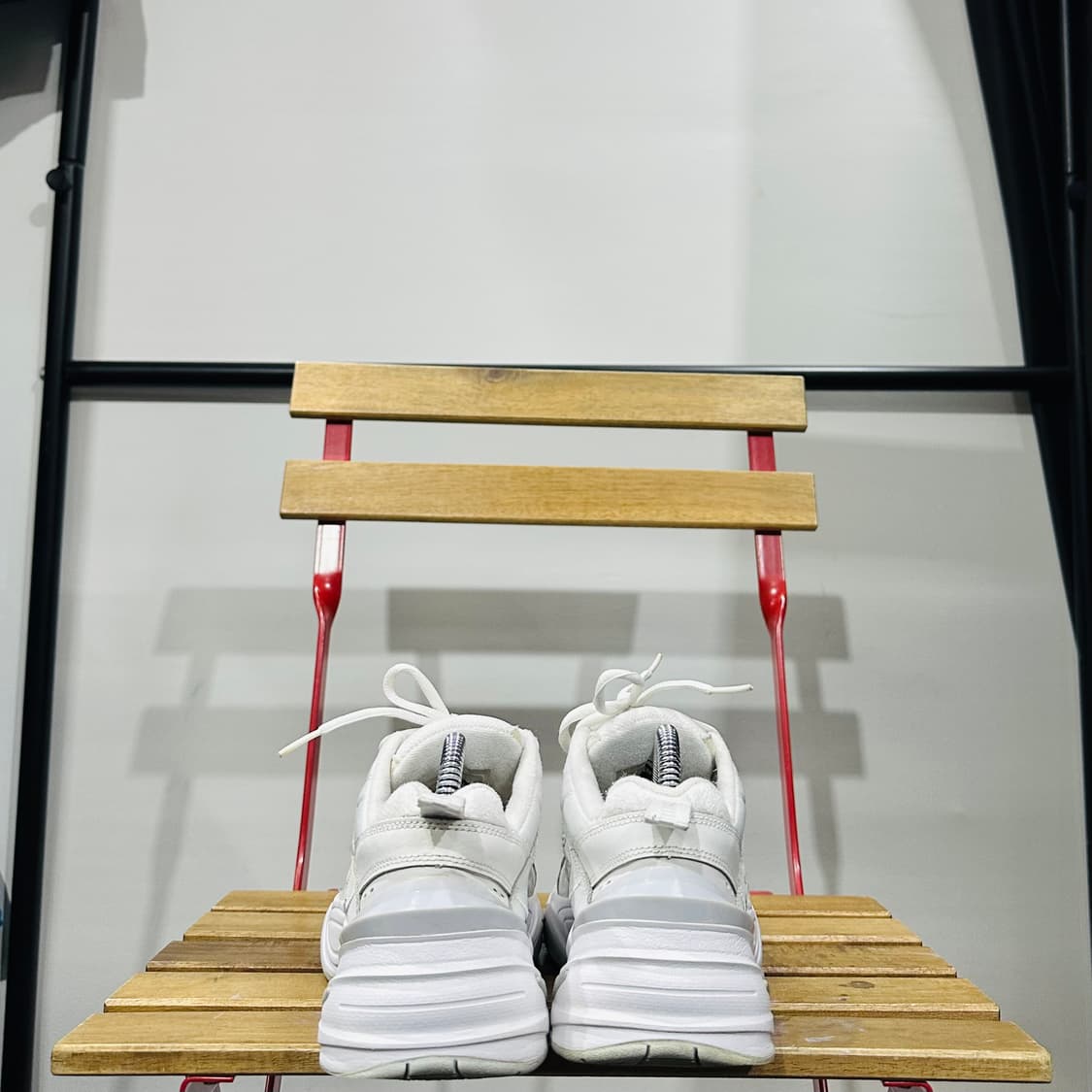 230) 나이키 운동화 여성 여자 신발 M2K 런 화이트 상품이미지4