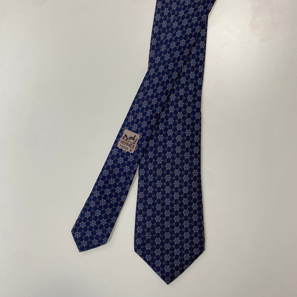 에르메스 명품 정품 넥타이(HERMES)7.7cm 상품이미지2